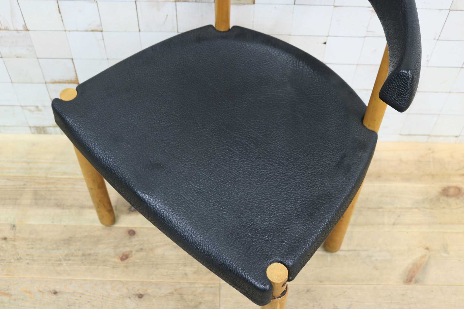 GMIN7S〇Cassina / カッシーナ レオナルドチェア ダイニングチェア Strassle collection社 スイス 椅子 ブラック 北欧スタイル モダン