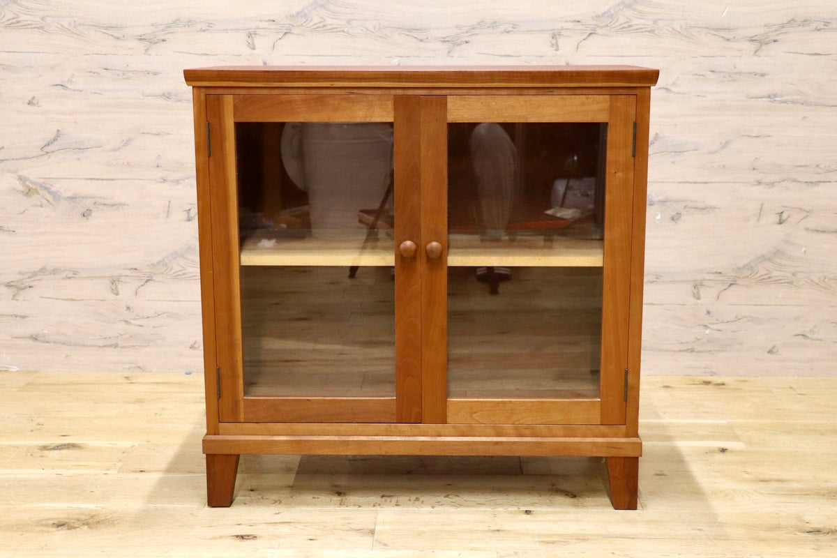 GMJS286B○オーダー家具 キャビネット サイドボード マルチラック チェリー無垢材 オイル仕上げ 国産家具 北欧スタイル