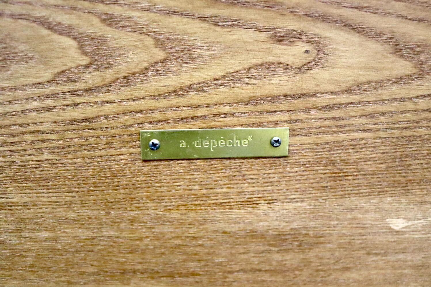 GMIH405○a.depeche / アデペシュ socph ソコフ センターテーブル ローテーブル 机 スチールフレーム ガラス リビング モダン