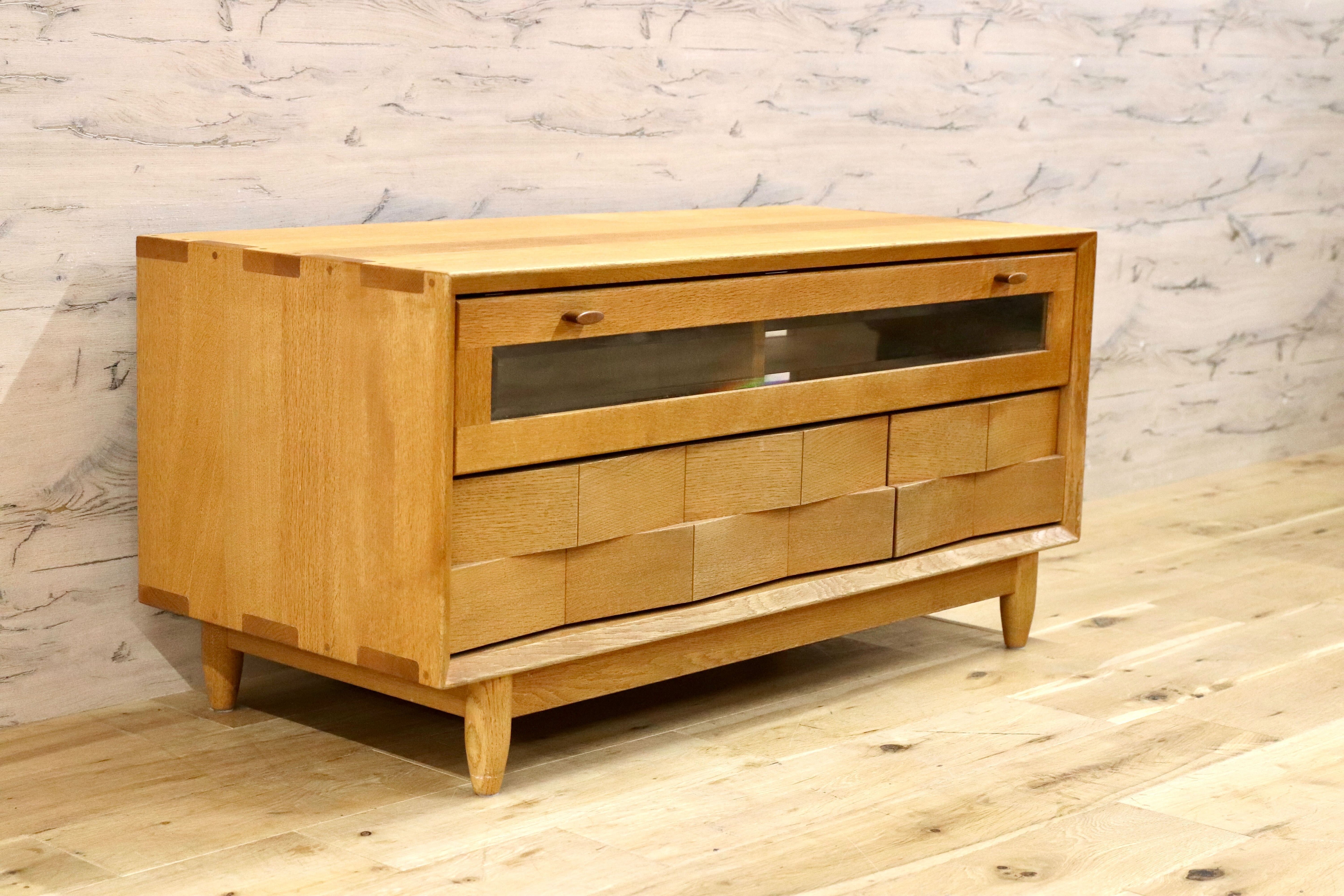 GMIH127○久和屋 / KUWAYA スカンディック SCANDECK AVボード 105 ナラ無垢材 北欧スタイル 国産 検）アクタス