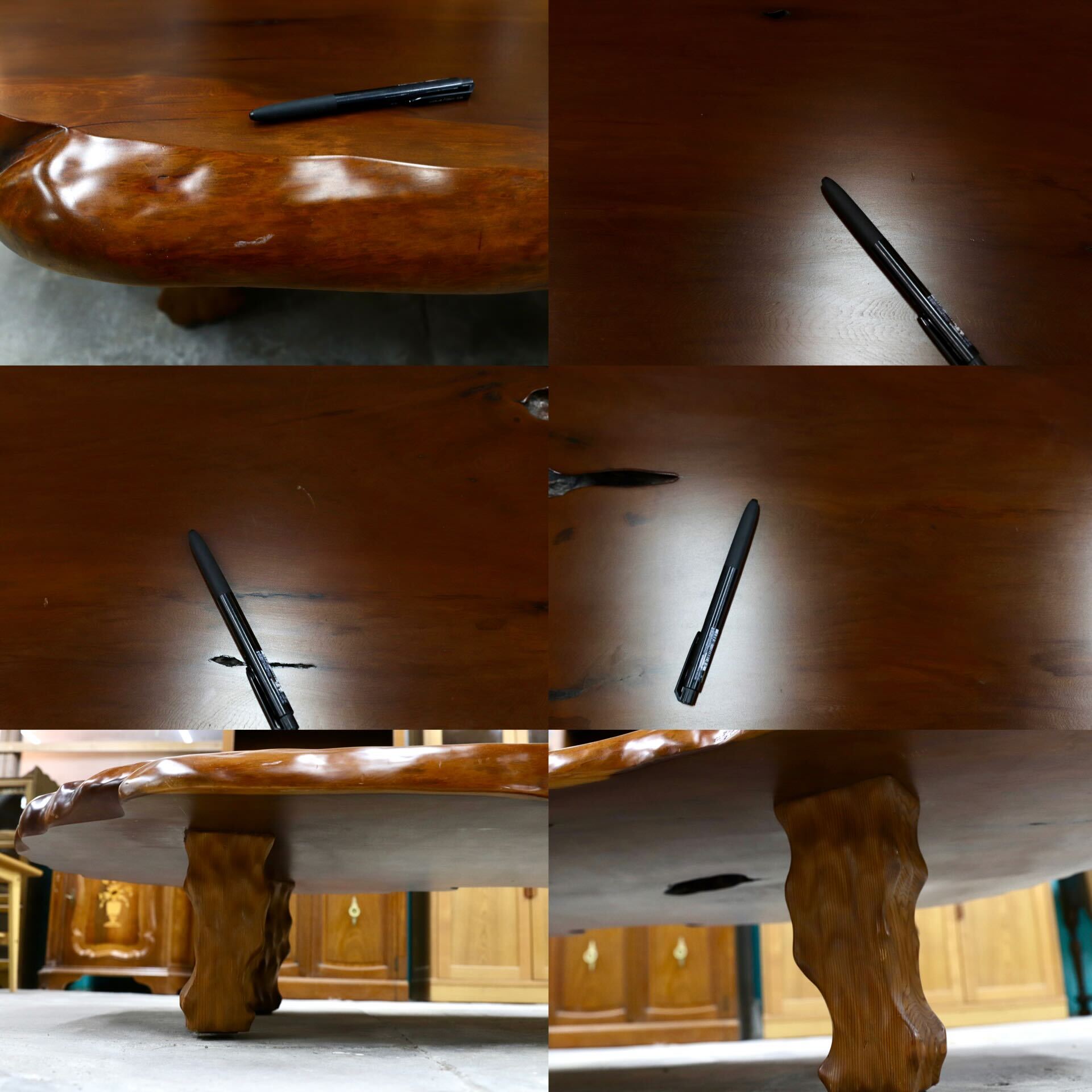 GMIK144○無垢材 和モダン 座卓 センターテーブル リビングテーブル 和室 座敷 ローテーブル コーヒーテーブル