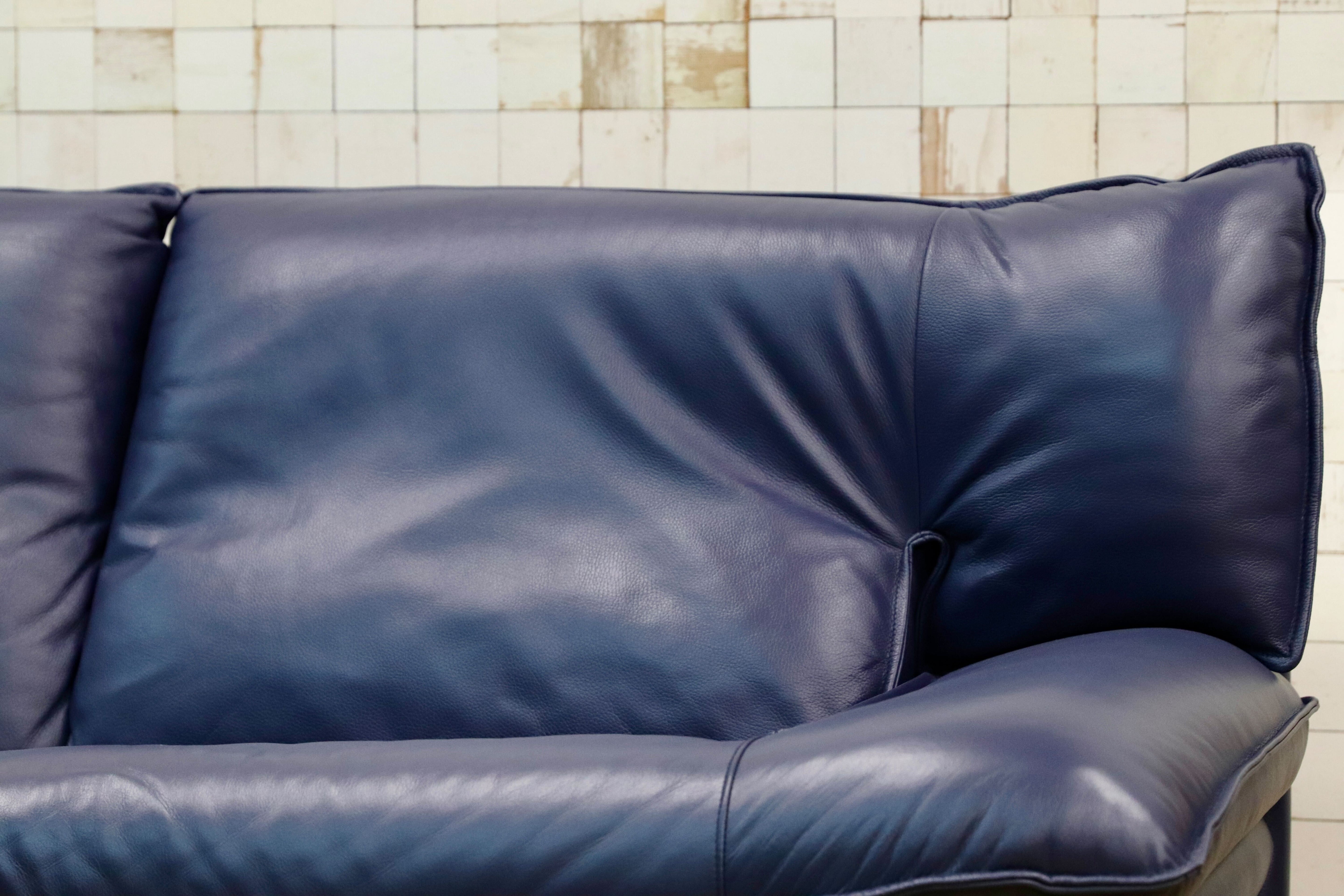 GMIS276B○NICOLETTI / ニコレッティ Dream 3人掛けソファ トリプルソファ イタリアモダン 約63万 本革 レザー