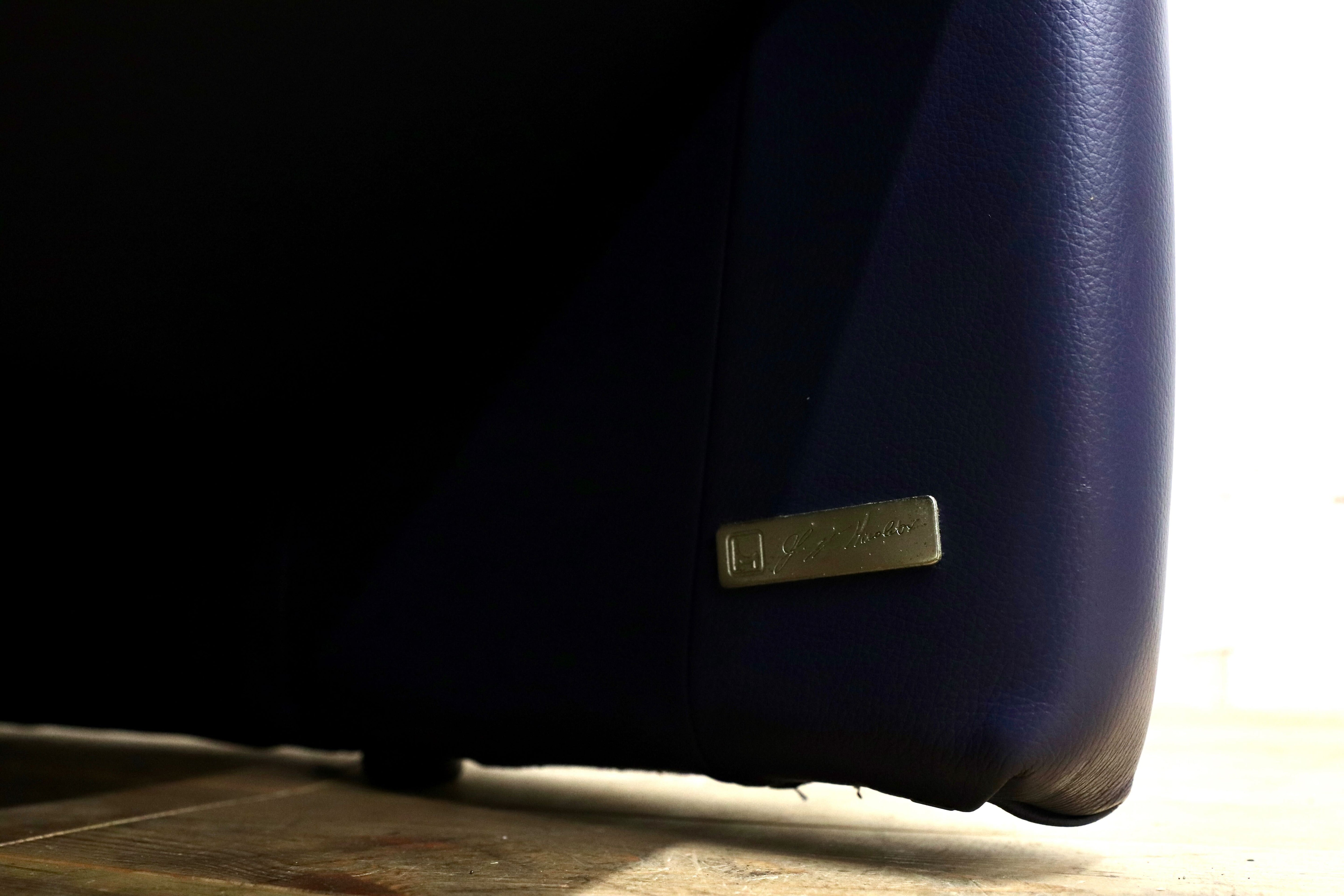 GMIS276B○NICOLETTI / ニコレッティ Dream 3人掛けソファ トリプルソファ イタリアモダン 約63万 本革 レザー