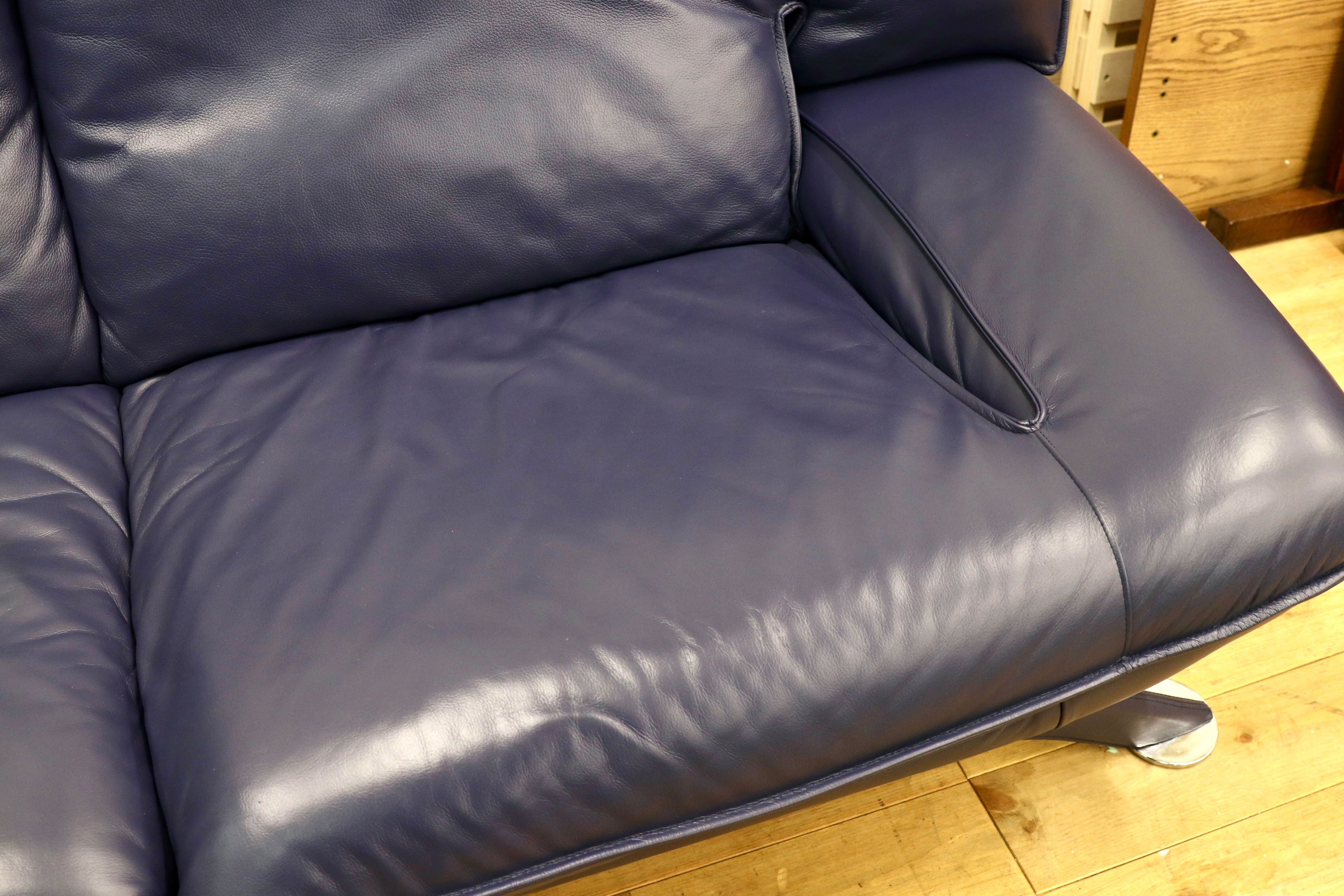 GMIS276B○NICOLETTI / ニコレッティ Dream 3人掛けソファ トリプルソファ イタリアモダン 約63万 本革 レザー