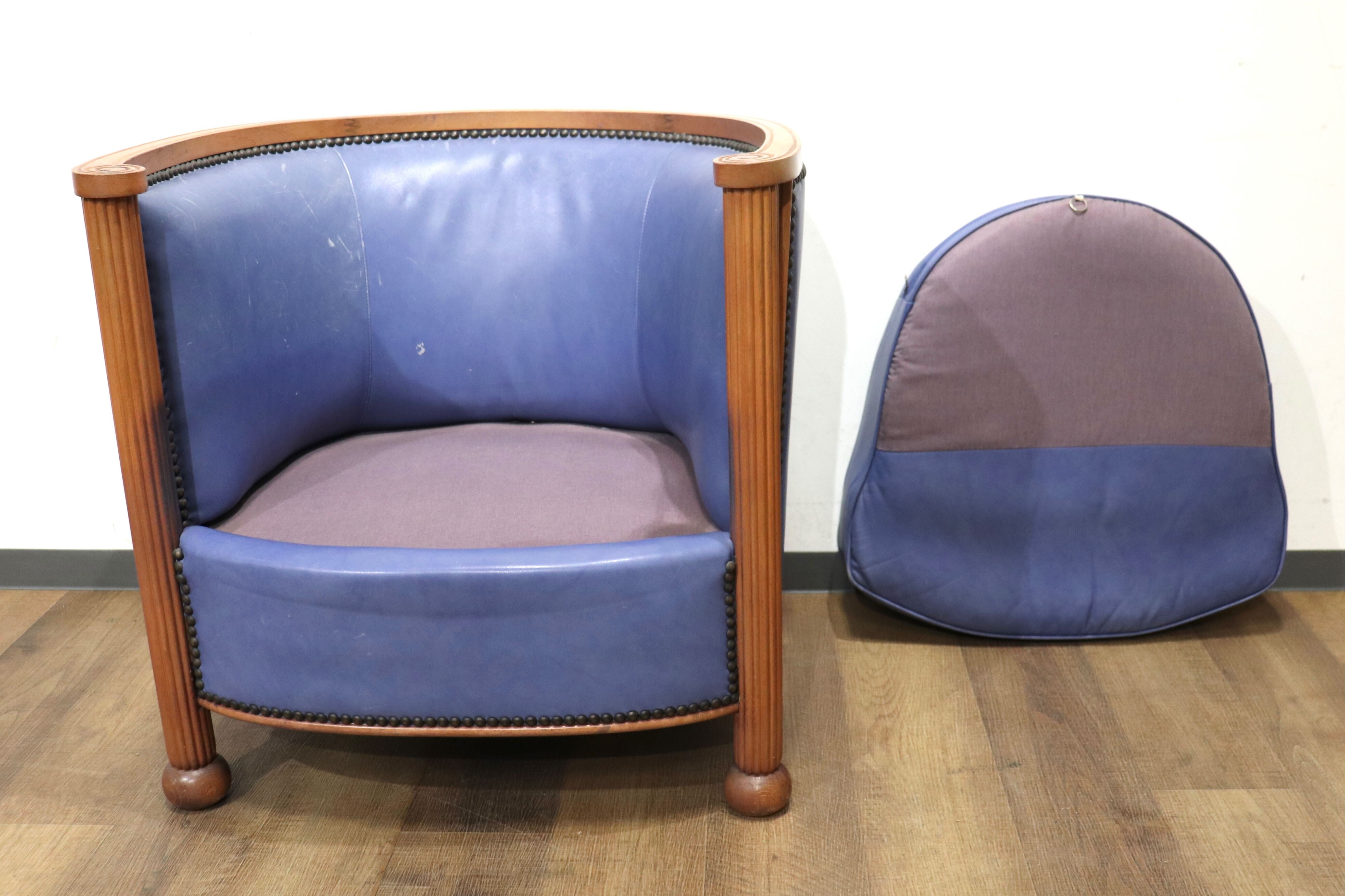 GMHN276B○西洋 フランス アンティーク 1人掛けソファ シングルソファ アームチェア 本革 鋲打ち ヨーロピアン クラシック ヴィンテージ