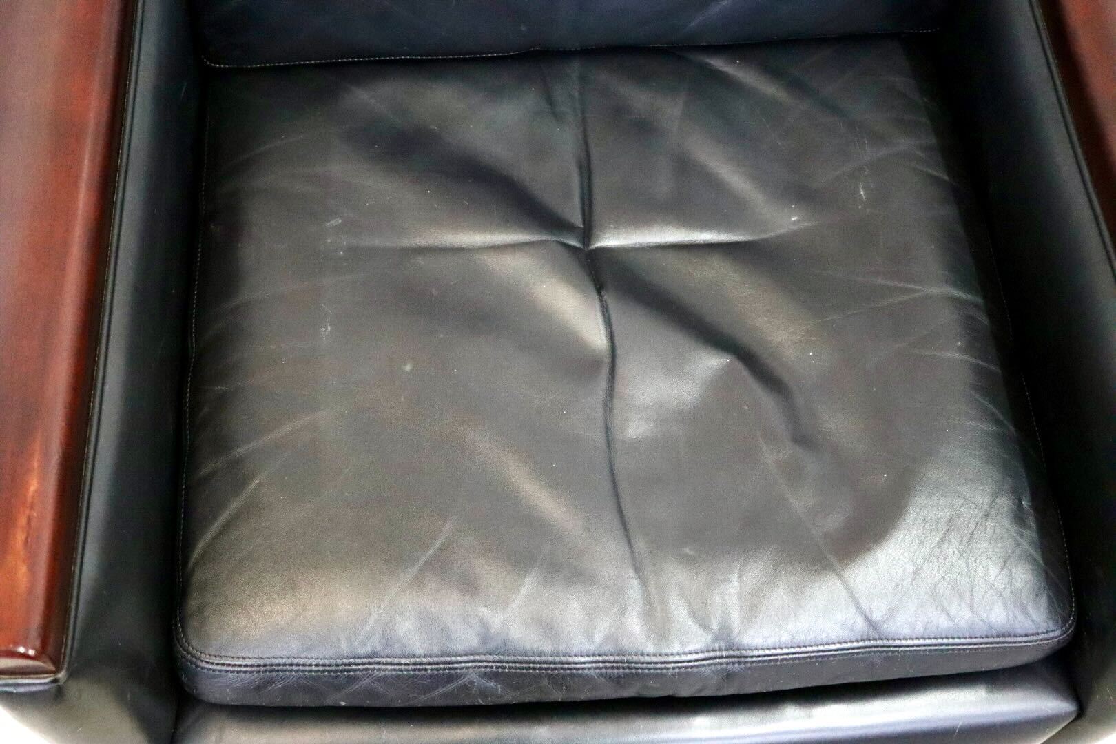 GMIH401○mobilia / モビリア シングルソファ 1人掛けソファ アームチェア ラウンジチェア 椅子 本革 木製 クラシック