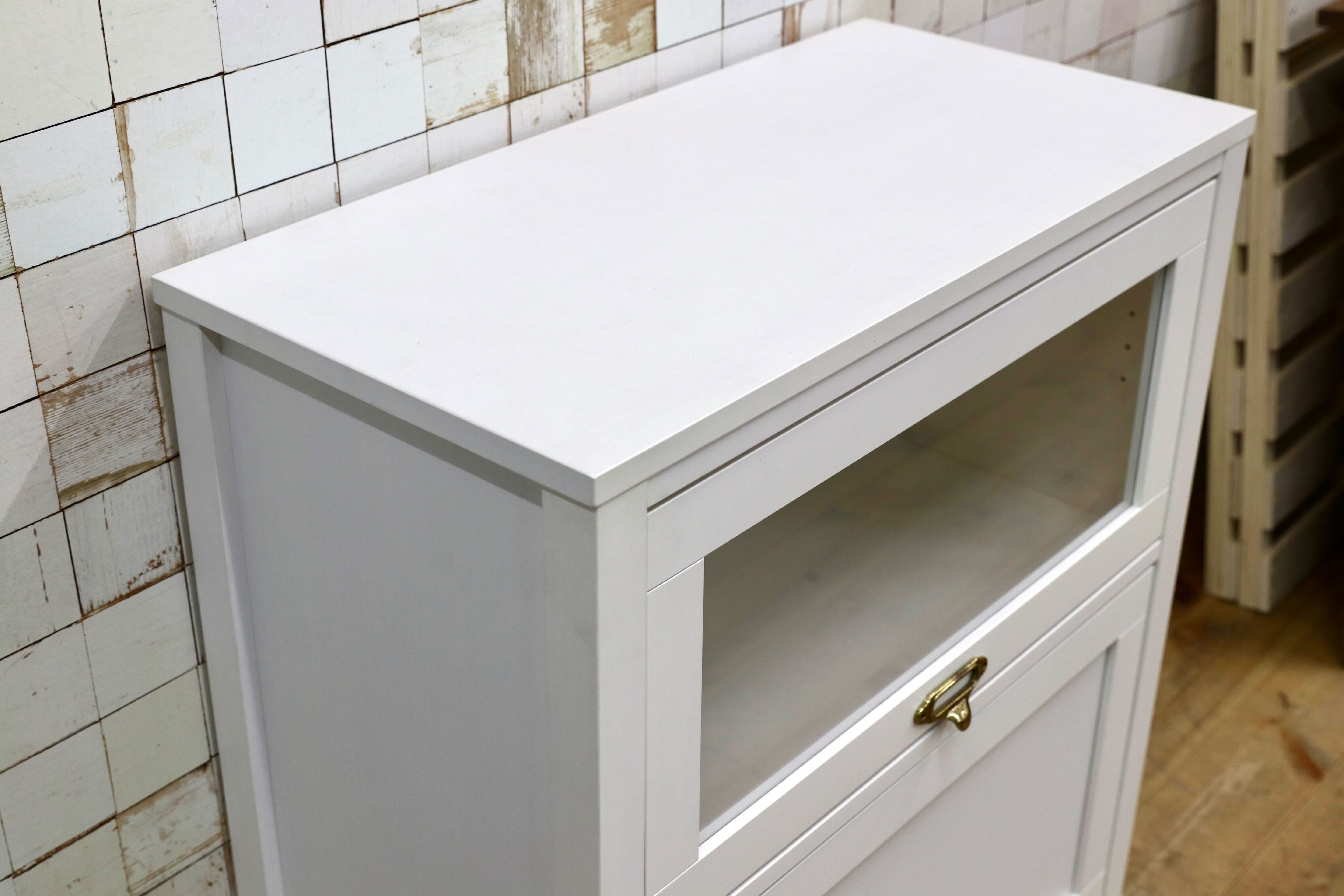 GMIK535○MOMO NATURAL / モモナチュラル CIELE（シェル）シリーズ フラップ扉 リビング収納 サイドボード サイドキャビネット