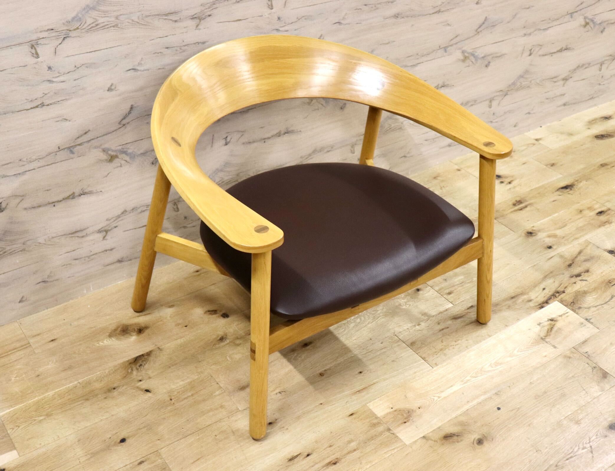 GMGH15C○北欧スタイル ラウンジチェア アームチェア ダイニングチェア イ