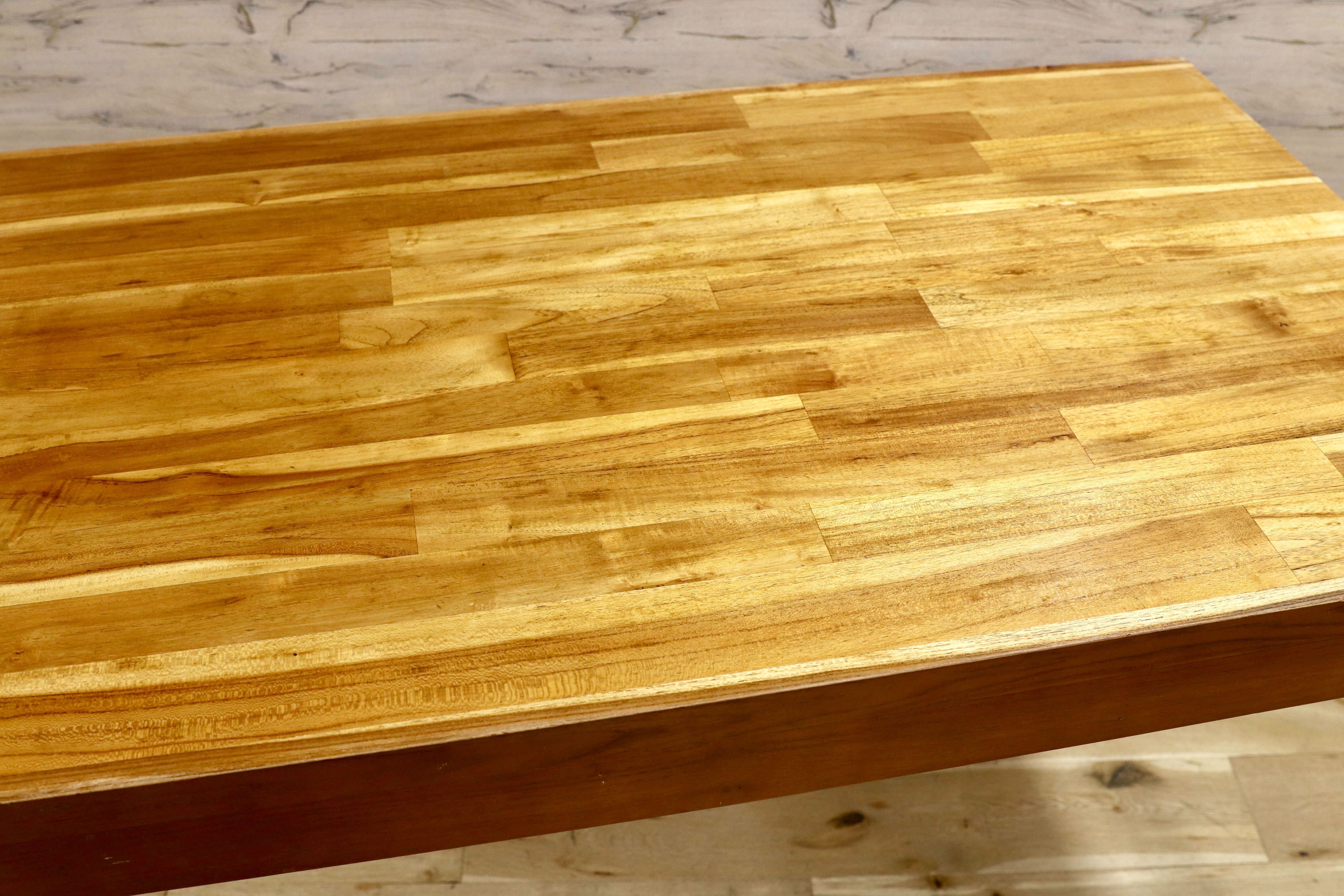 GMJS5C○SCANTEAK / スキャンティーク ダイニングテーブル 食卓テーブル 作業台 チーク材 廃盤 北欧スタイル