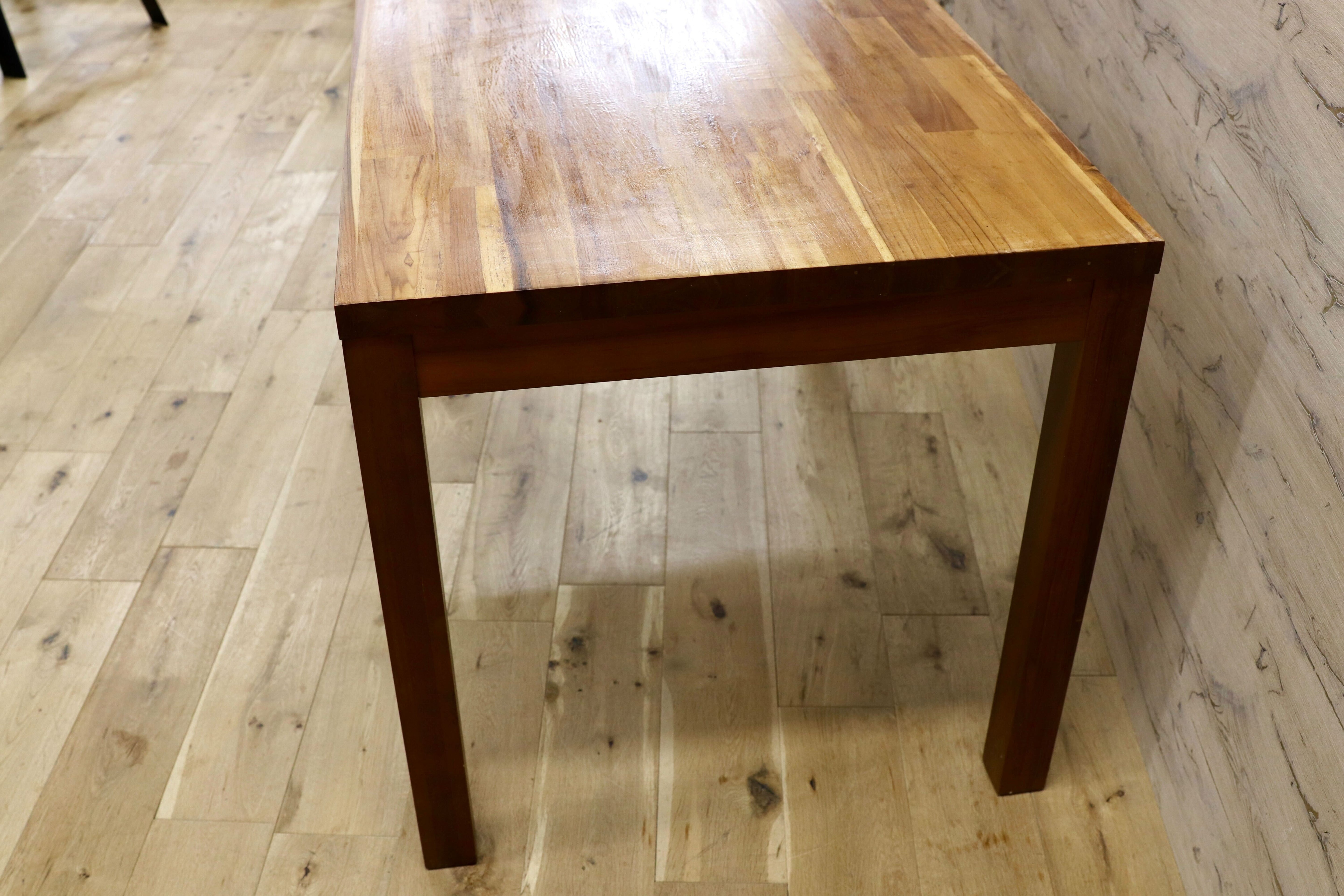 GMJS5C○SCANTEAK / スキャンティーク ダイニングテーブル 食卓テーブル 作業台 チーク材 廃盤 北欧スタイル