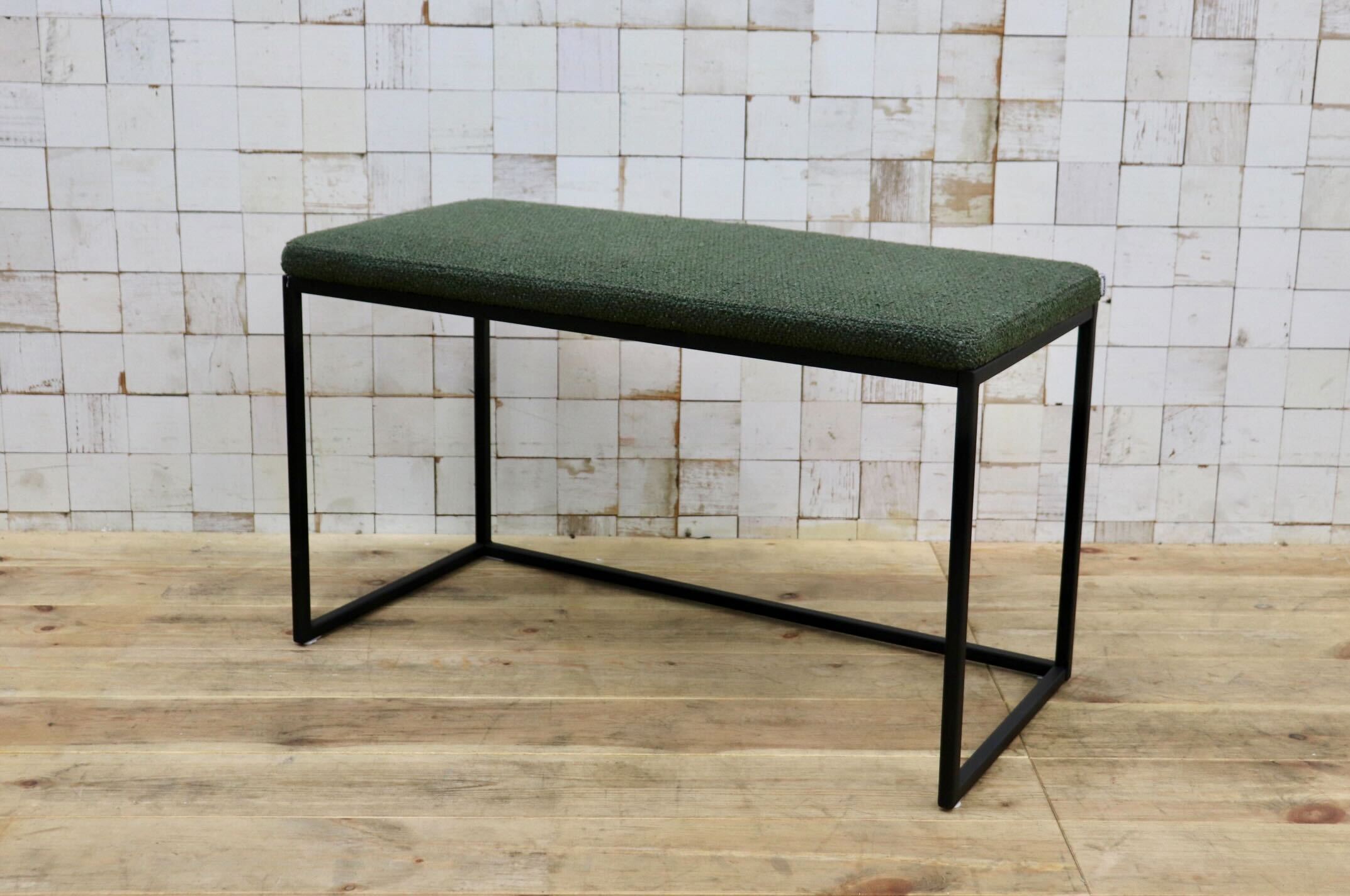 GMIK887A〇BoConcept / ボーコンセプト ベンチ ダイニングチェア 椅子 スチール ファブリック 北欧 デンマーク 展示品 グリーン
