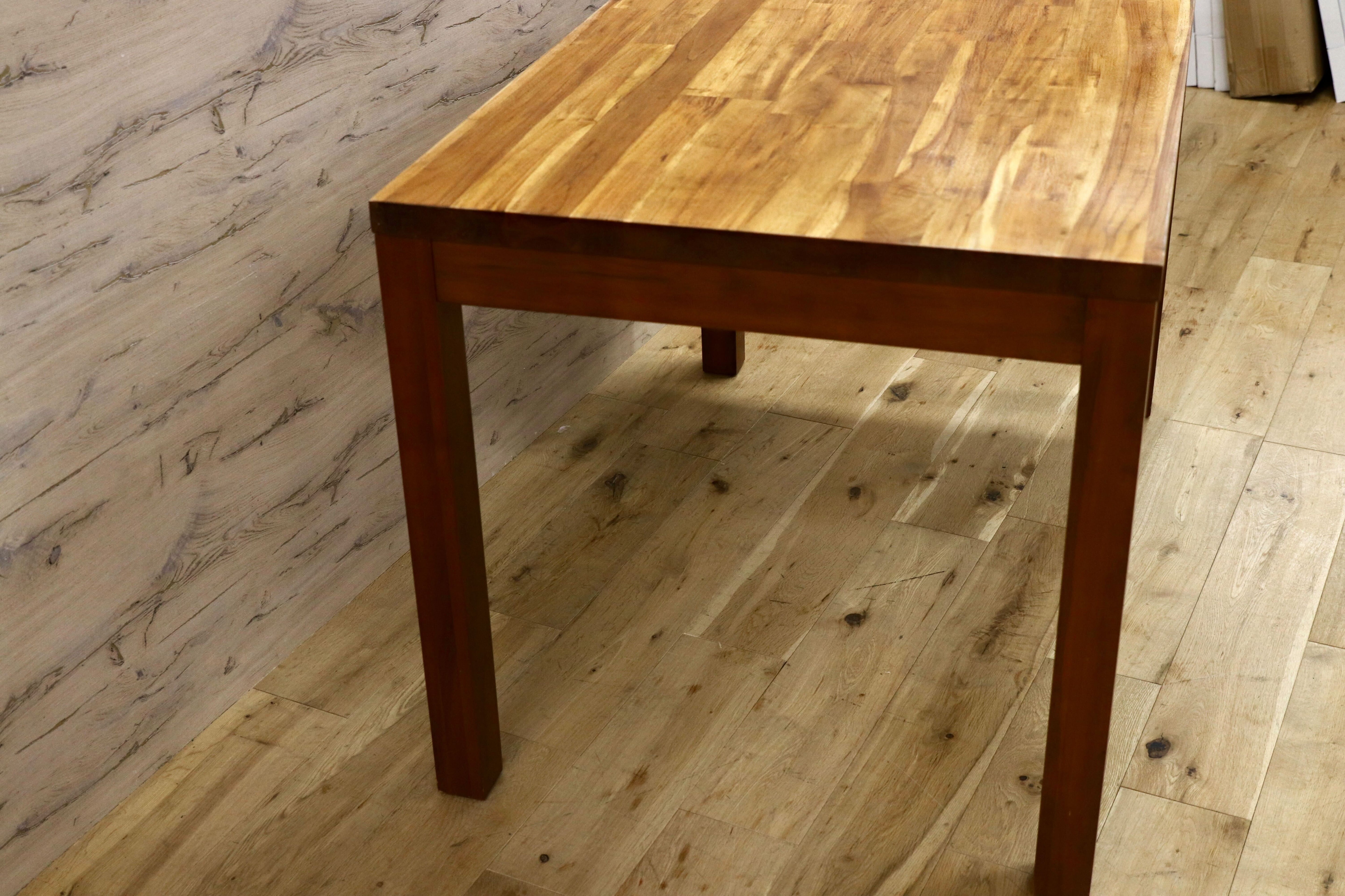 GMJS5C○SCANTEAK / スキャンティーク ダイニングテーブル 食卓テーブル 作業台 チーク材 廃盤 北欧スタイル