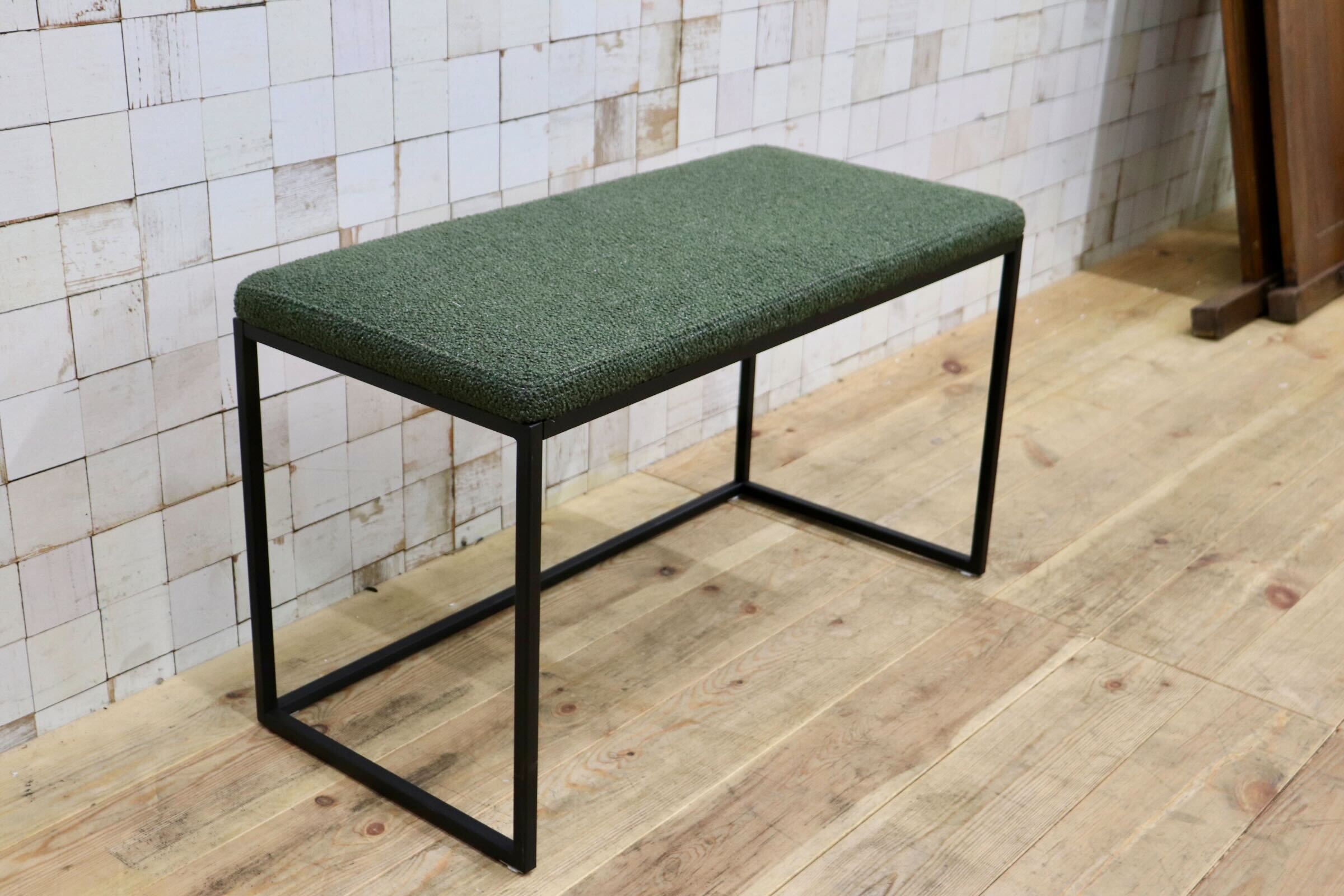 GMIK887A〇BoConcept / ボーコンセプト ベンチ ダイニングチェア 椅子 スチール ファブリック 北欧 デンマーク 展示品 グリーン