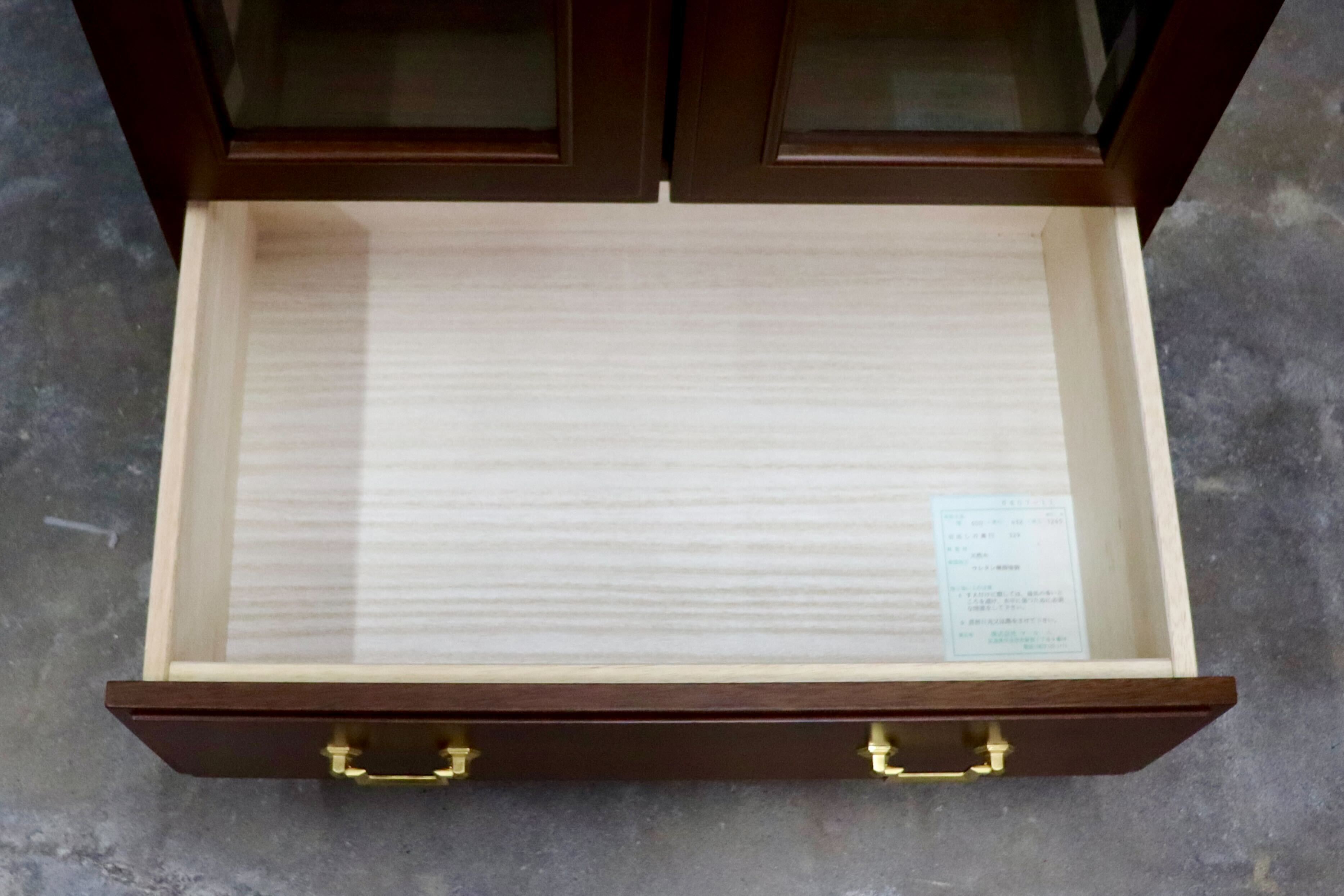 GMIK697○maruni / マルニ 地中海 キャビネット ミドルボード リビングボード サイドボード ガラスキャビネット クラシック モダン