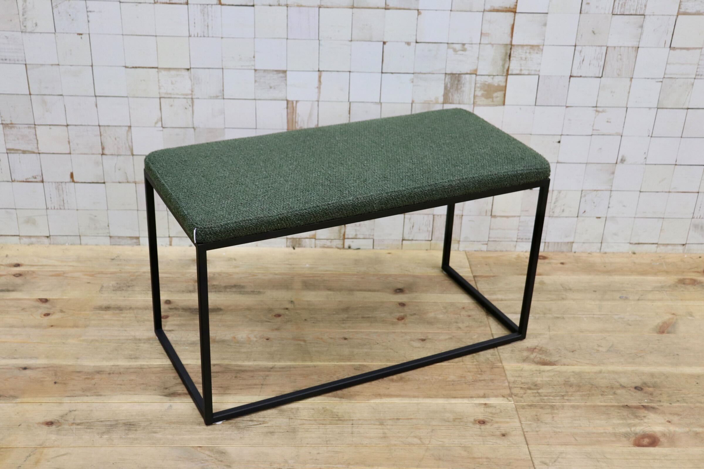 GMIK887A〇BoConcept / ボーコンセプト ベンチ ダイニングチェア 椅子 スチール ファブリック 北欧 デンマーク 展示品 グリーン