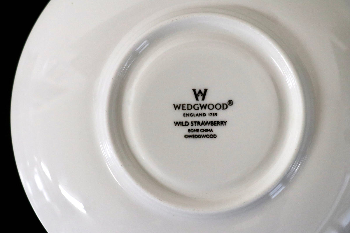 GMJH332AK◯WEDGWOOD / ウェッジウッド WILD STRAWBERRY ワイルドストロベリー カップ&ソーサー マグカップ デザートプレート 西洋