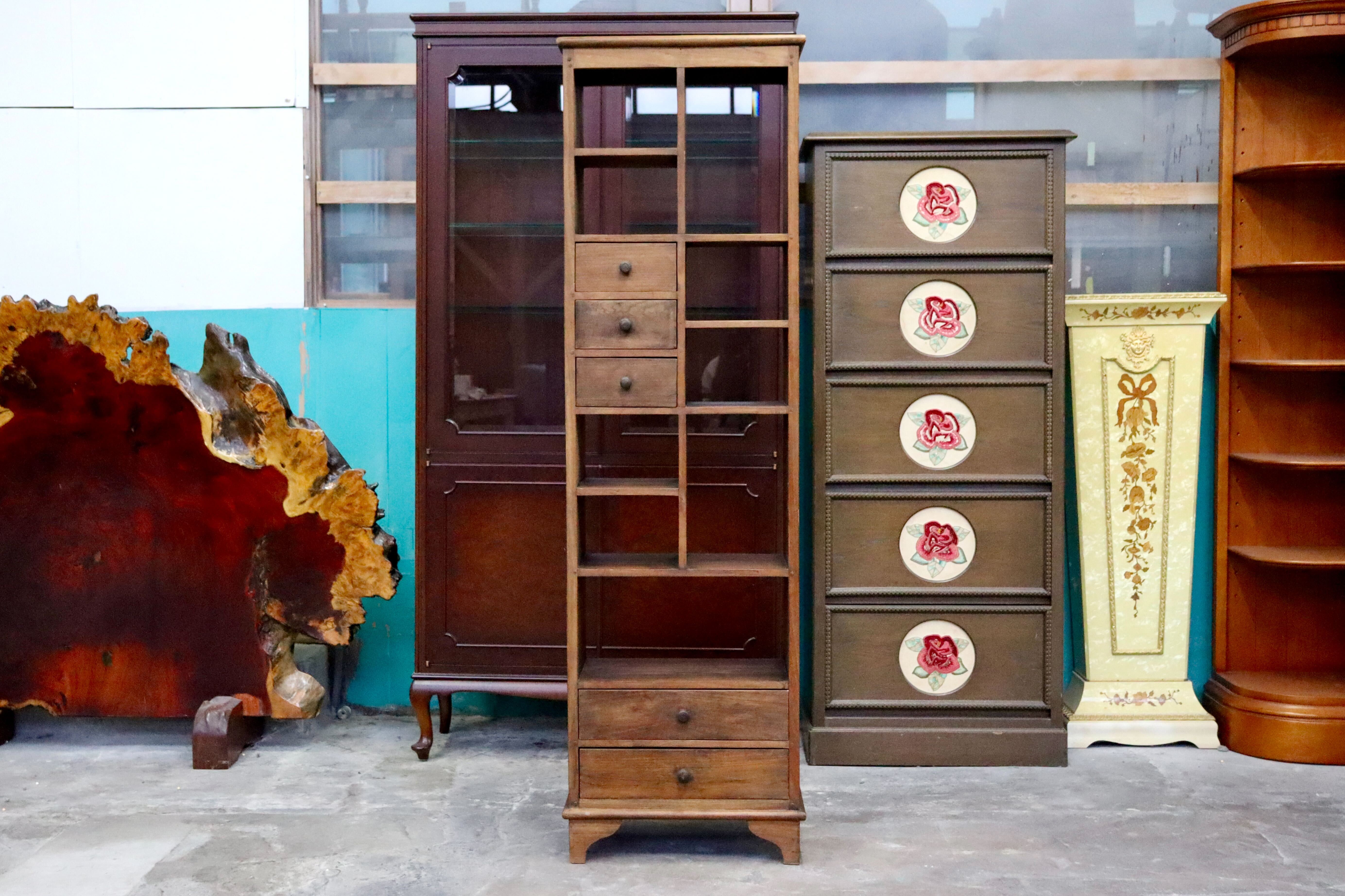 GMIS395○シェルフ ラック オープンラック キャビネット リビング収納 飾り棚 本棚 アンティーク レトロ モダン クラシック ヴィンテージ