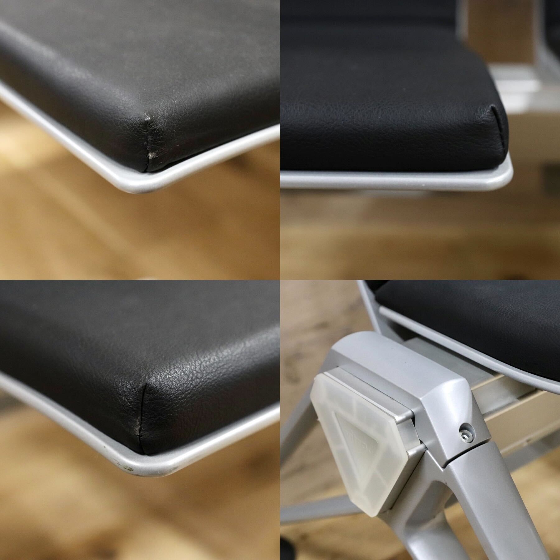 GMGN64○vitra / ヴィトラ AIRLINE エアライン ロビーチェア 3人掛けソファ 3シーター Sir Norman Foster デザイナーズ 家具 美品