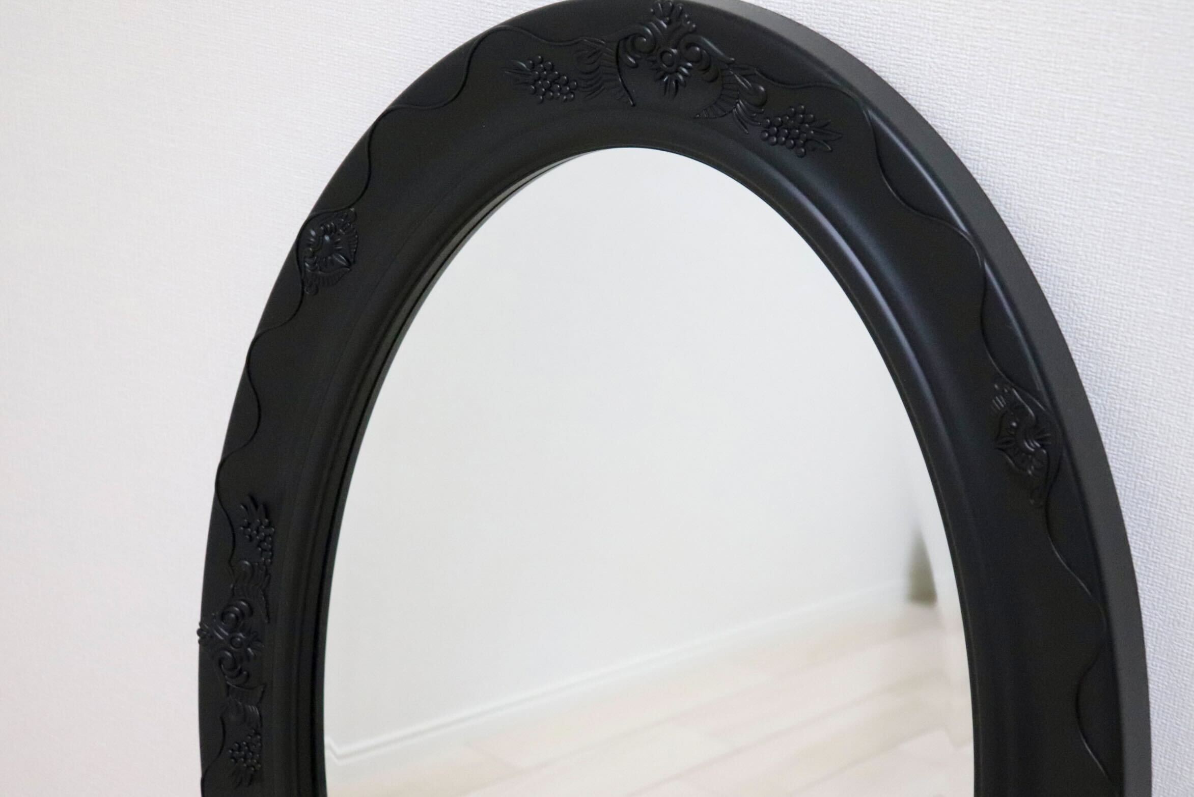 GMIK745A○ウォールミラー 壁掛け鏡 姿見 壁掛けミラー 全身鏡 立て掛けミラー 鏡 クラシック調