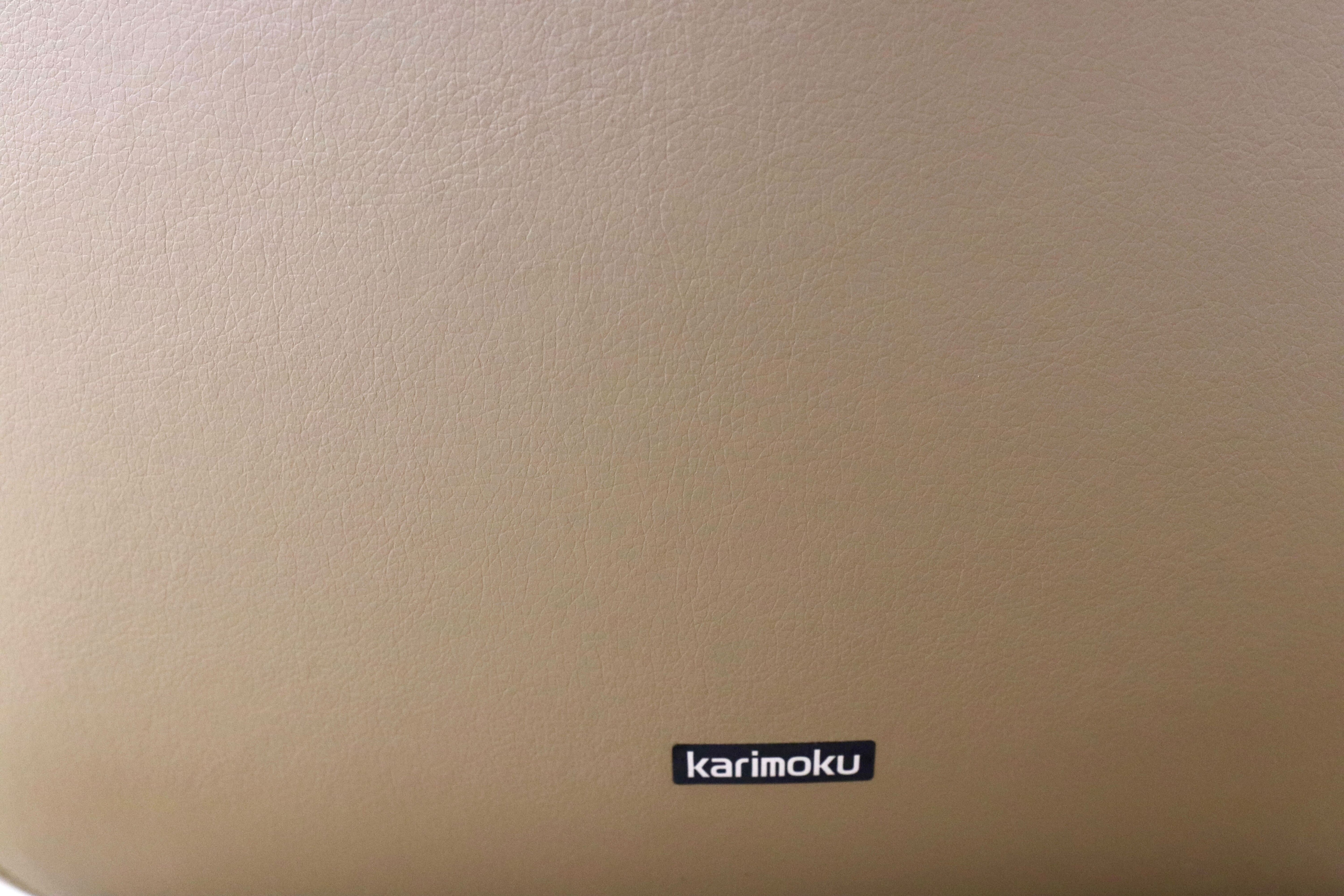 GMEH2O○karimoku / カリモク リクライニングチェア パーソナルチェア 1人掛け シングルソファ 回転椅子 ソフトレザー 合皮