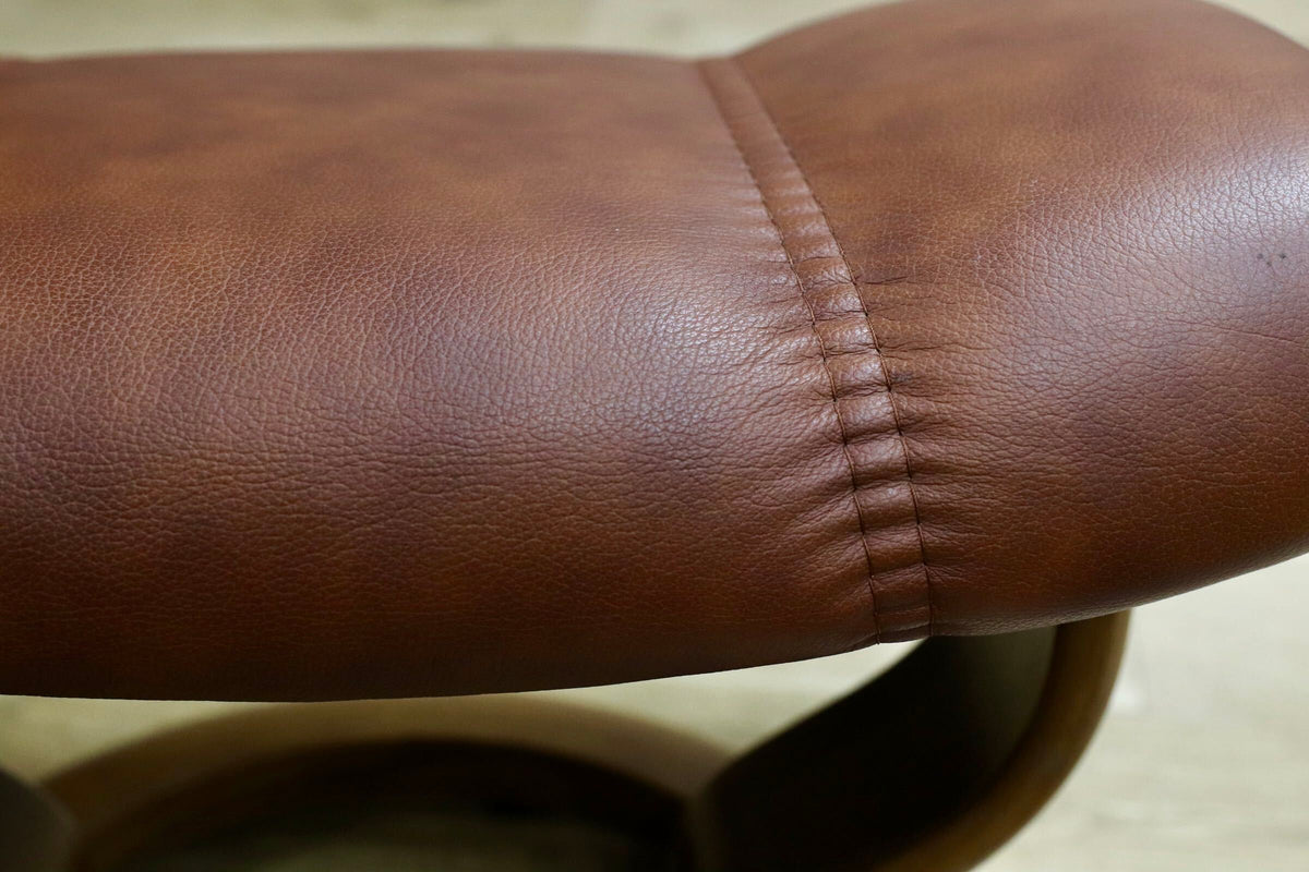 GMJS261○EKORNES / エコーネス Stressless Consul ストレスレス コンサル リクライニングチェア 本革 ブラウン ノルウェー製 北欧家具