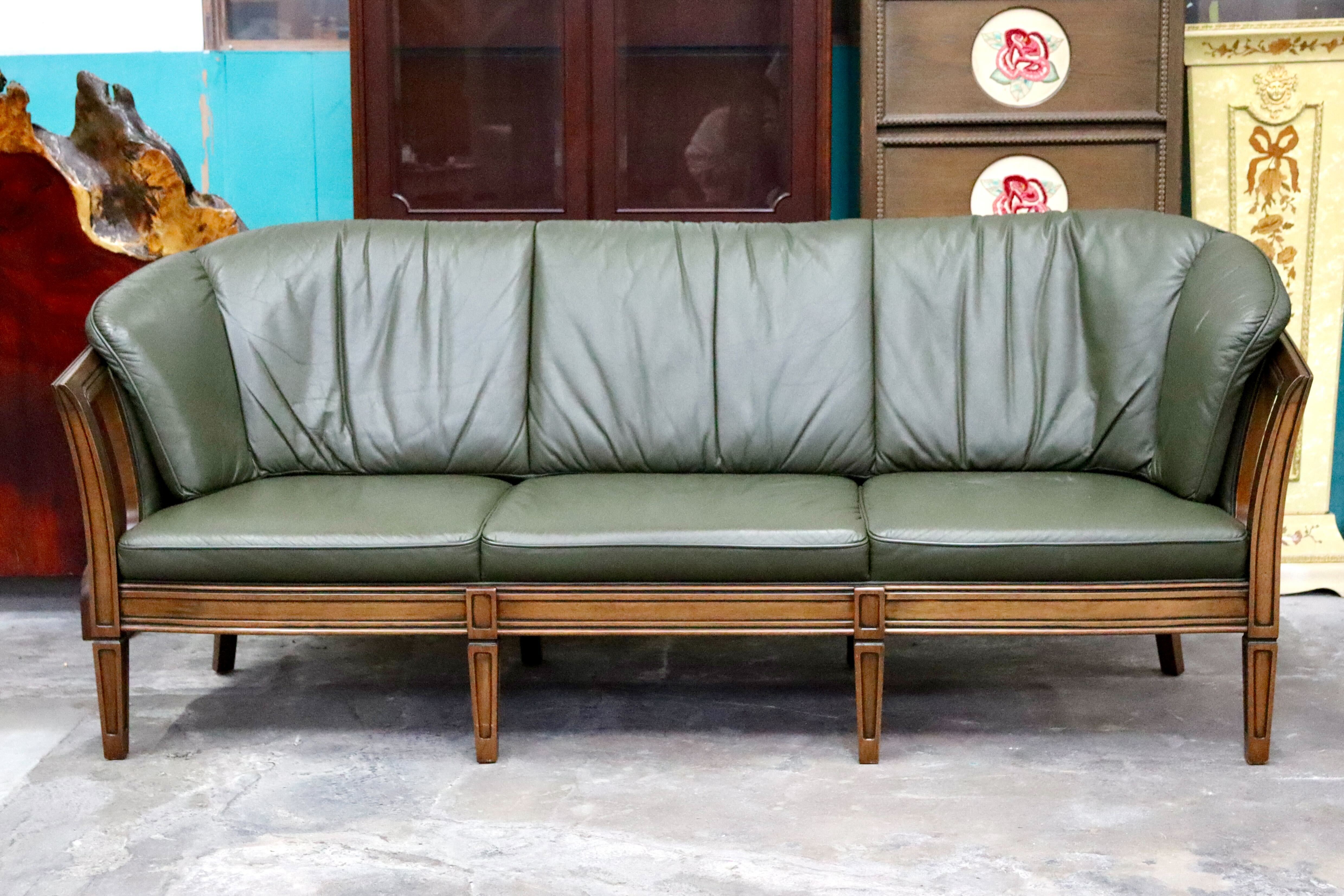 GMIS390○maruni / マルニ ROYAL ロイヤル 地中海 シャルル 3人掛けソファ トリプルソファ 本革 クラシック マルニ最高峰 定価約85万