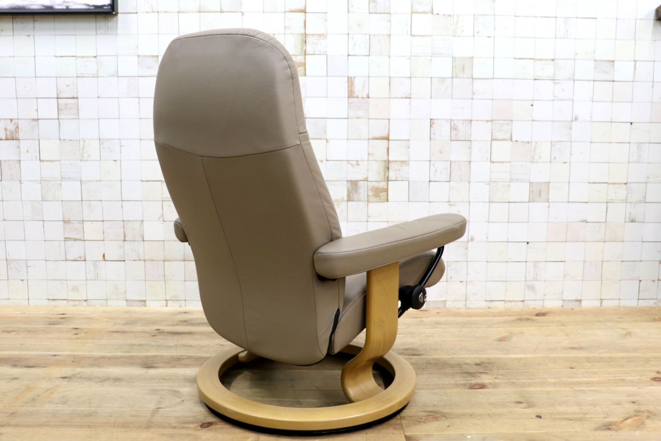 GMIK881〇EKORNES / エコーネス ストレスレス リクライニングチェア コンサル M 本革 北欧 ノルウェー 椅子 シングルソファ