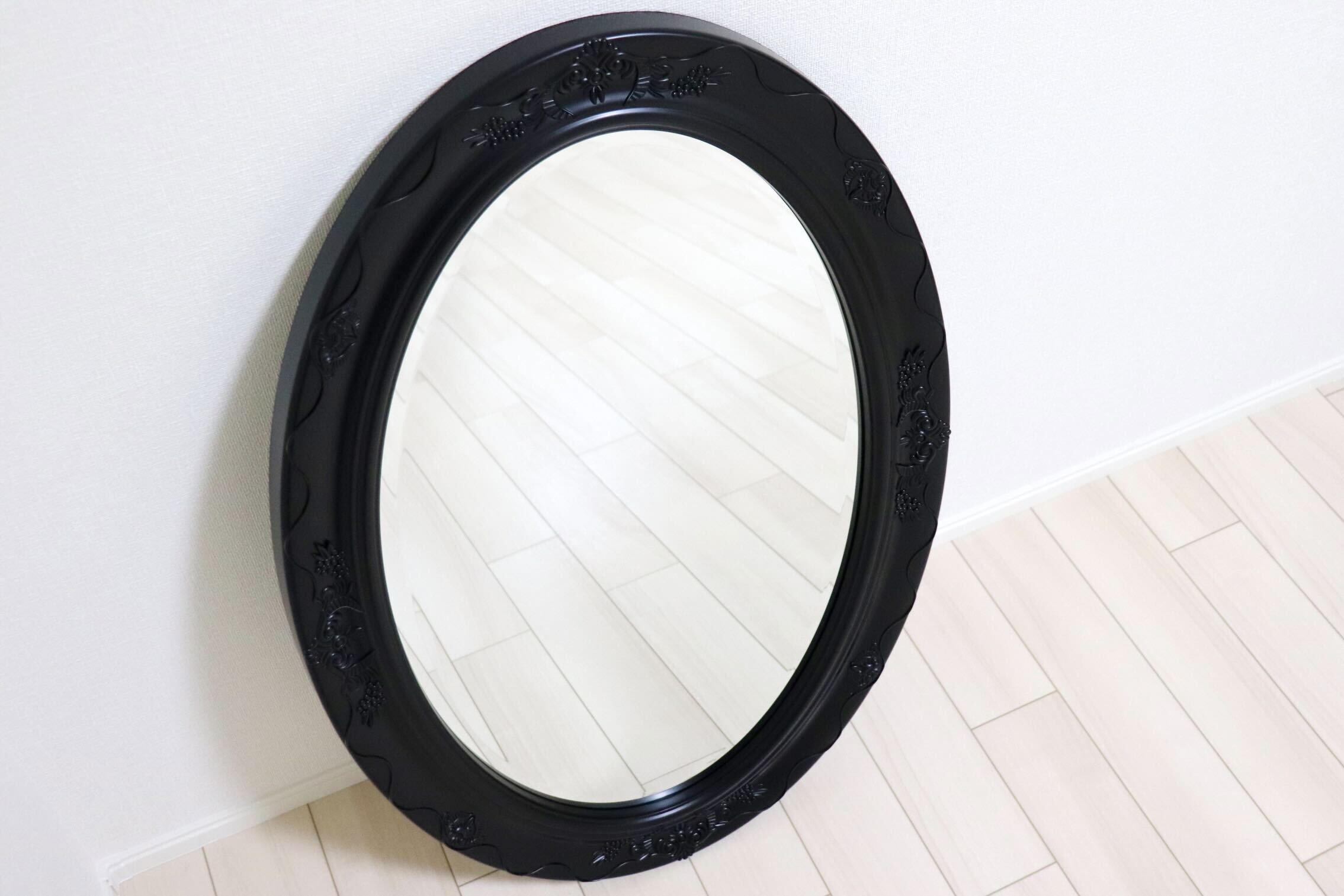 GMIK745F○ウォールミラー 壁掛け鏡 姿見 壁掛けミラー 全身鏡 立て掛けミラー 鏡 クラシック調