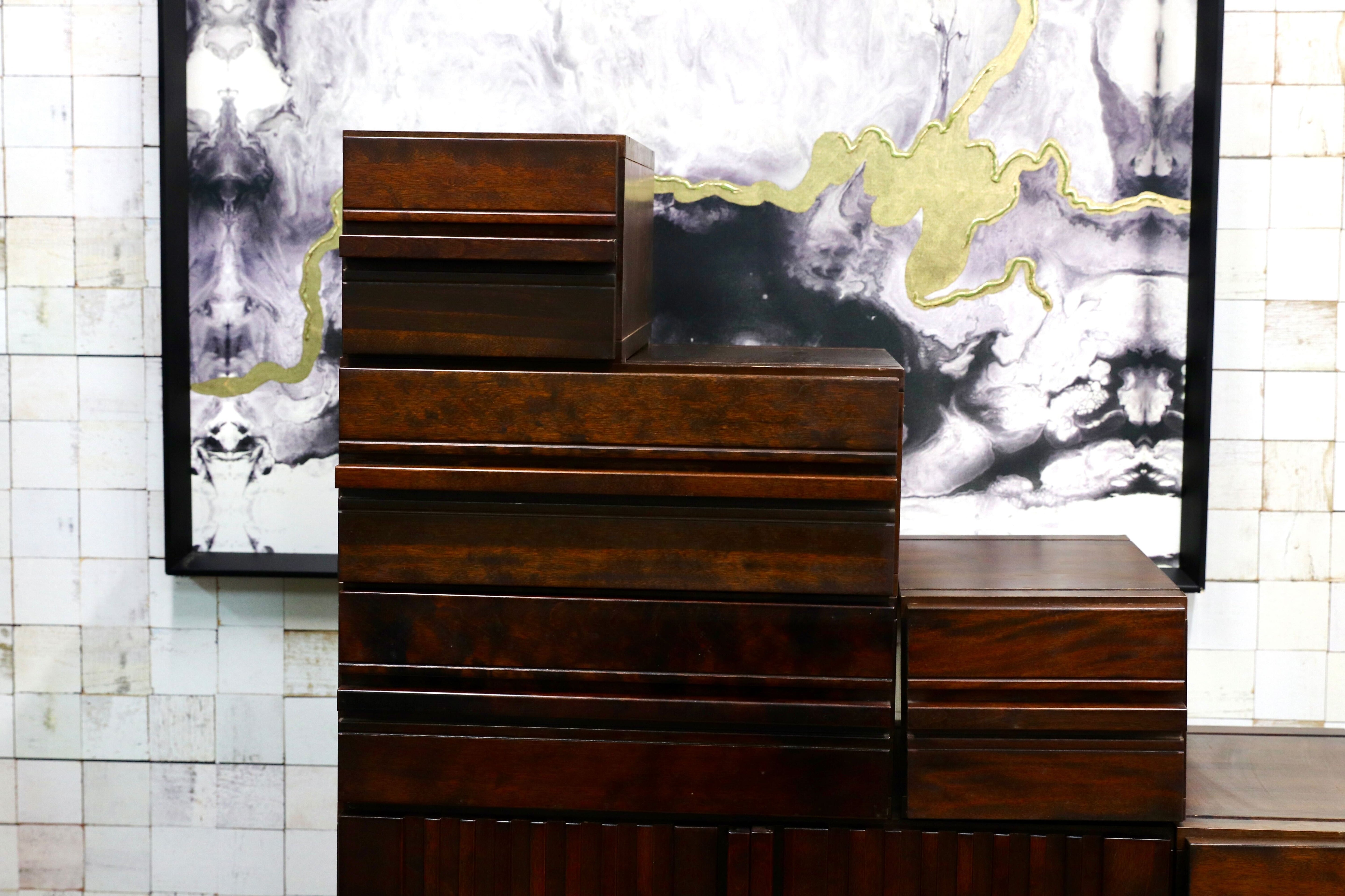 GMIH268○最高級 特注 民芸家具 階段箪笥 ミズメザクラ 和製アンティーク 組み合わせ自由 整理箪笥 検）星野民芸 九州民芸 松本民芸家具