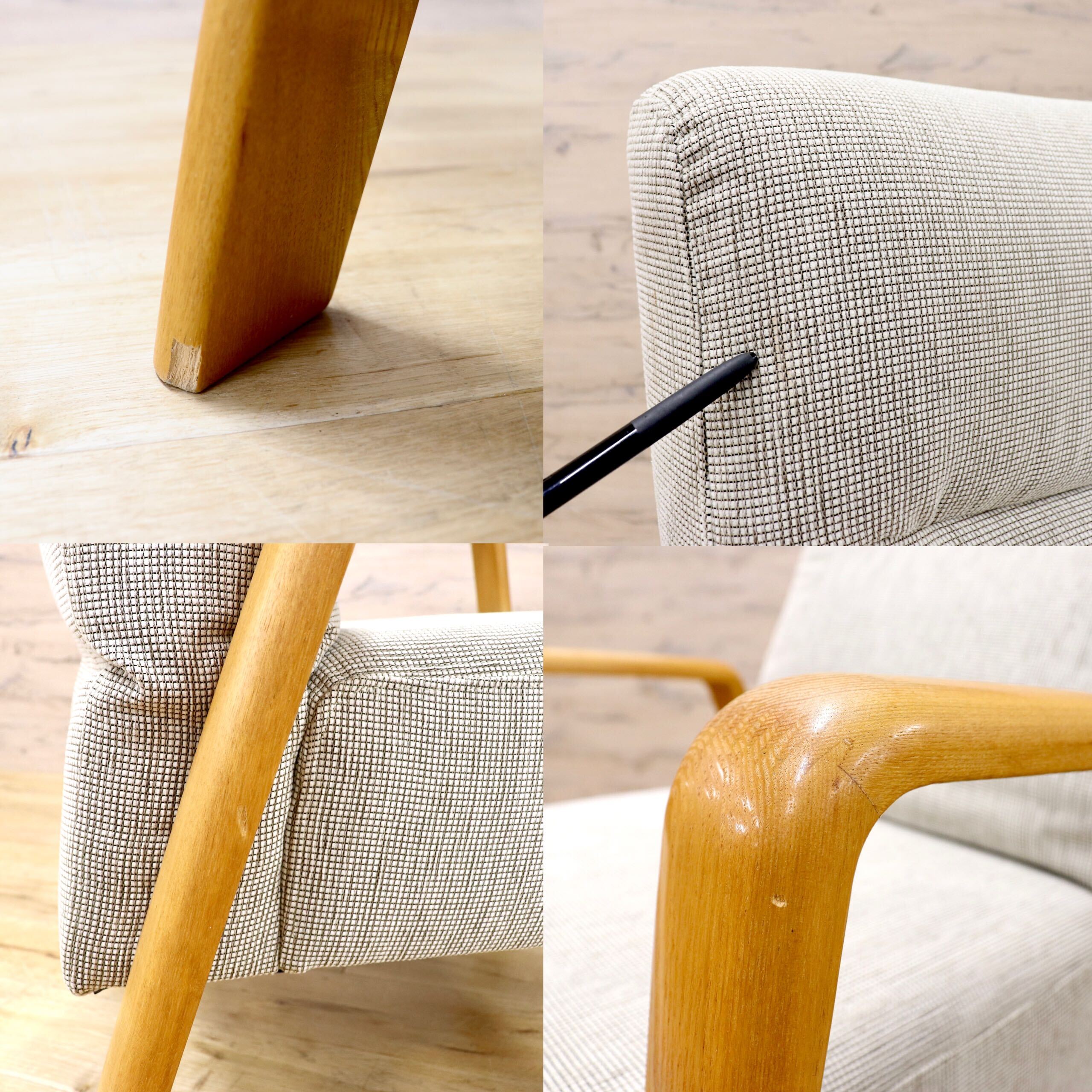 GMIS489B○アサヒ木工 Ballotte バローテ リクライニングソファ 1人掛けソファ シングルソファ ファブリック モダン 国産家具 定価約10万