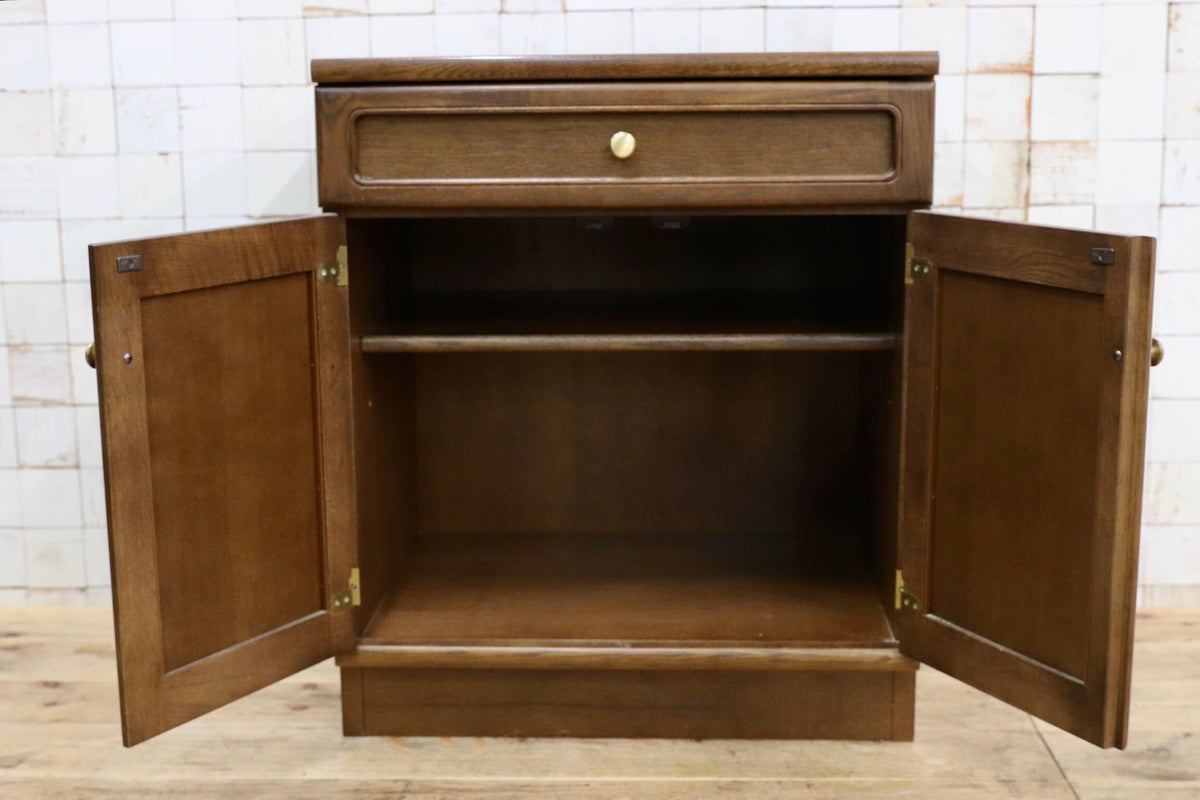 GMJS269B○karimoku / カリモク コロニアル キャビネット サイドキャビネット 電話台 収納家具 国産家具 クラシック ヴィンテージ