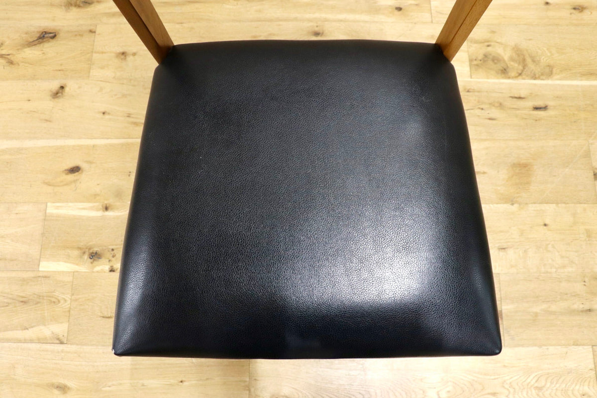 GMJK415A◯Ritzwell / リッツウェル ダイニングチェア アームレスチェア 食卓椅子 ミッドセンチュリー モダン 国産家具