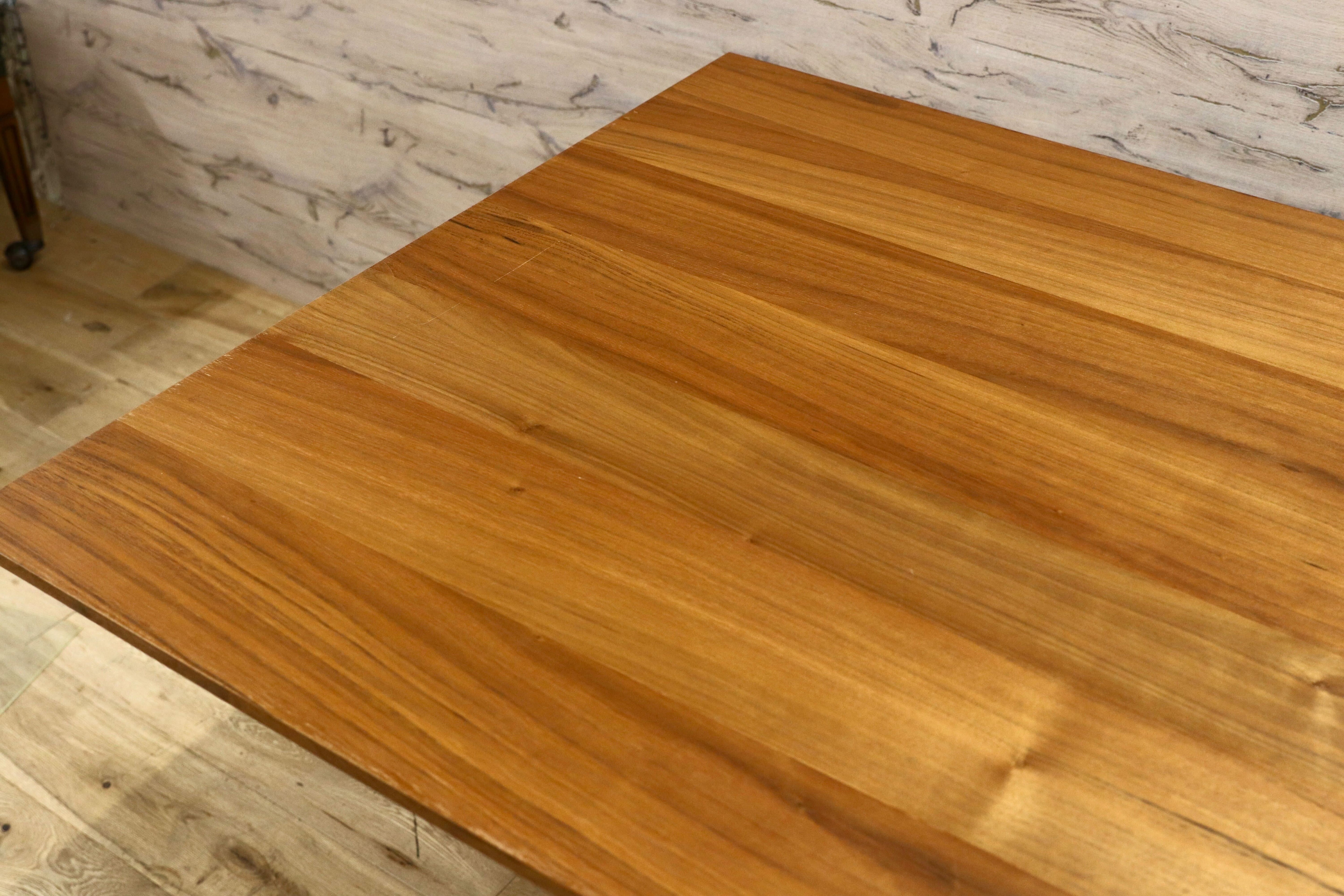 GMIS106○東京インテリア ウォールナット ダイニングテーブル 食卓テーブル センターベース モダンスタイル 北欧スタイル