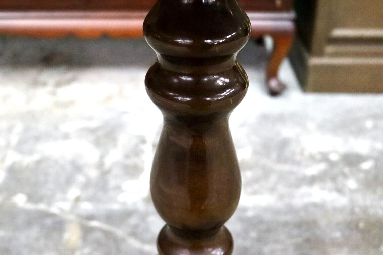 GMIS502○イタリア製 サイドテーブル 花台 コーヒーテーブル 机 飾り台 木製 象嵌細工 クラシック ヴィンテージ