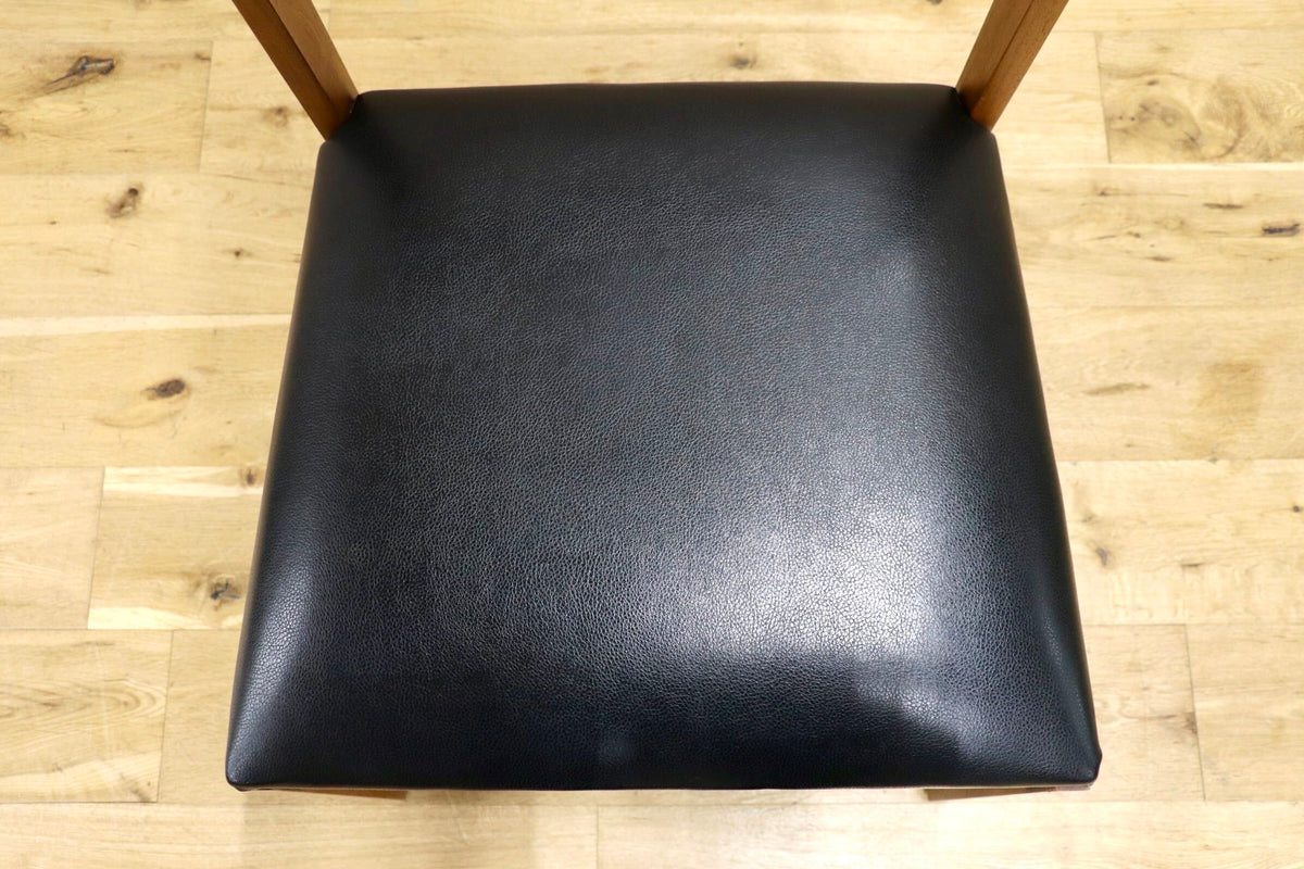 GMJK415B◯Ritzwell / リッツウェル ダイニングチェア アームレスチェア 食卓椅子 ミッドセンチュリー モダン 国産家具