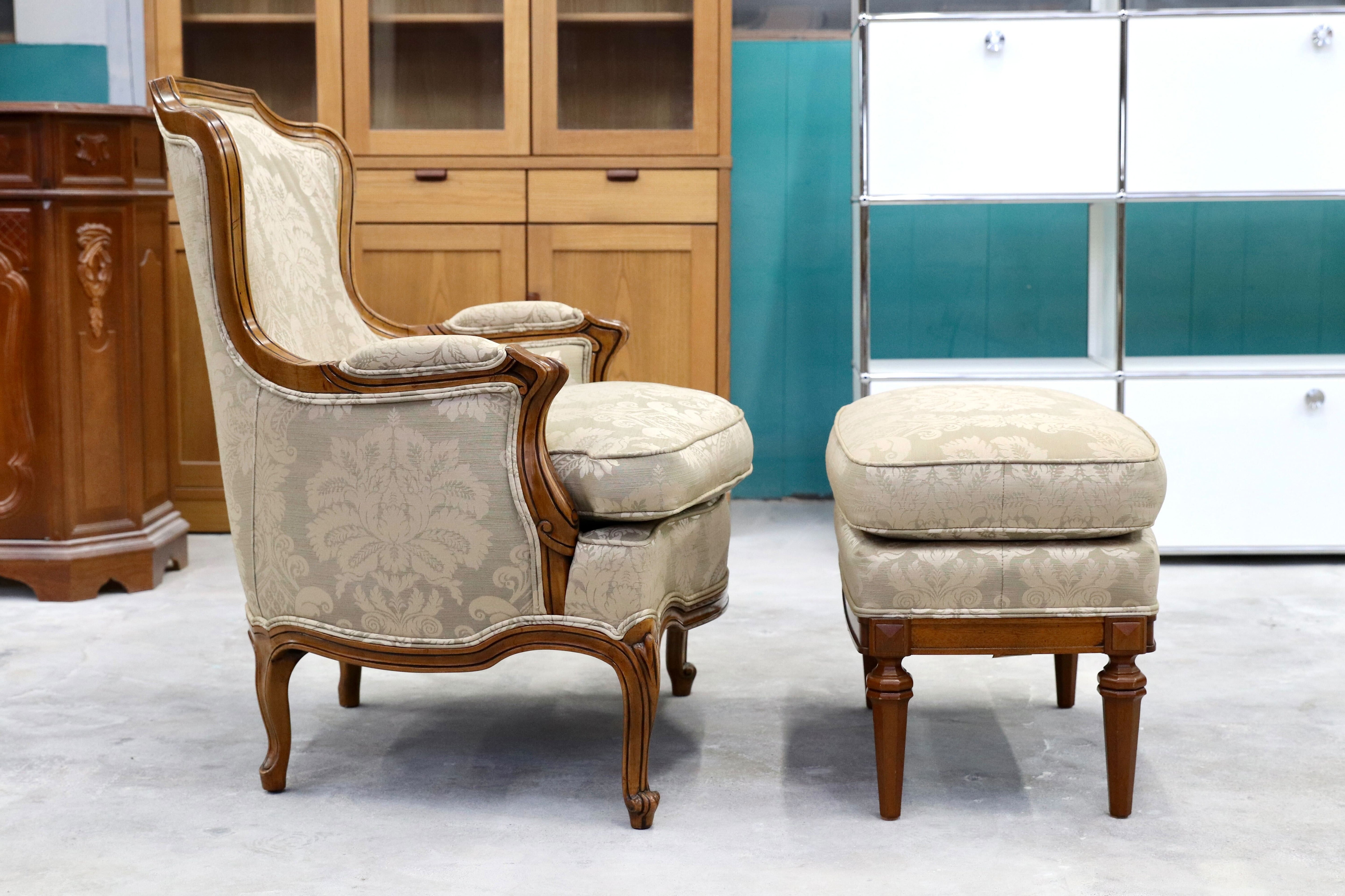 GMHH286A○DREXEL HERITAGE / ドレクセルヘリテイジ Upholstery 1人掛けソファ シングルソファ ラウンジチェア 最高級 約60万