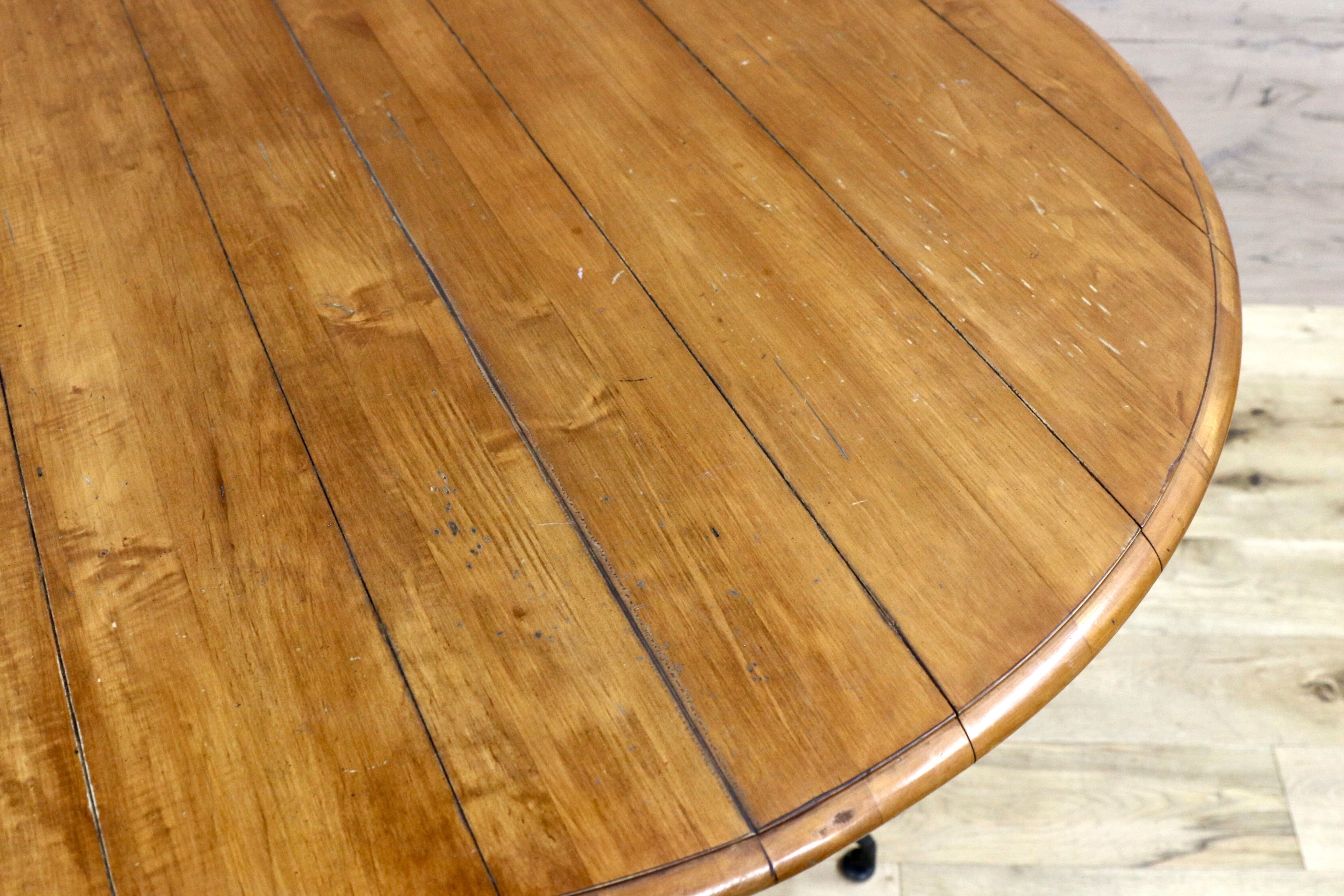 GMIK82○ETHAN ALLEN / イーセンアーレン ダイニングテーブル 食卓テーブル アメリカ ヴィンテージ クラシック IDC大塚家具 ラウンド