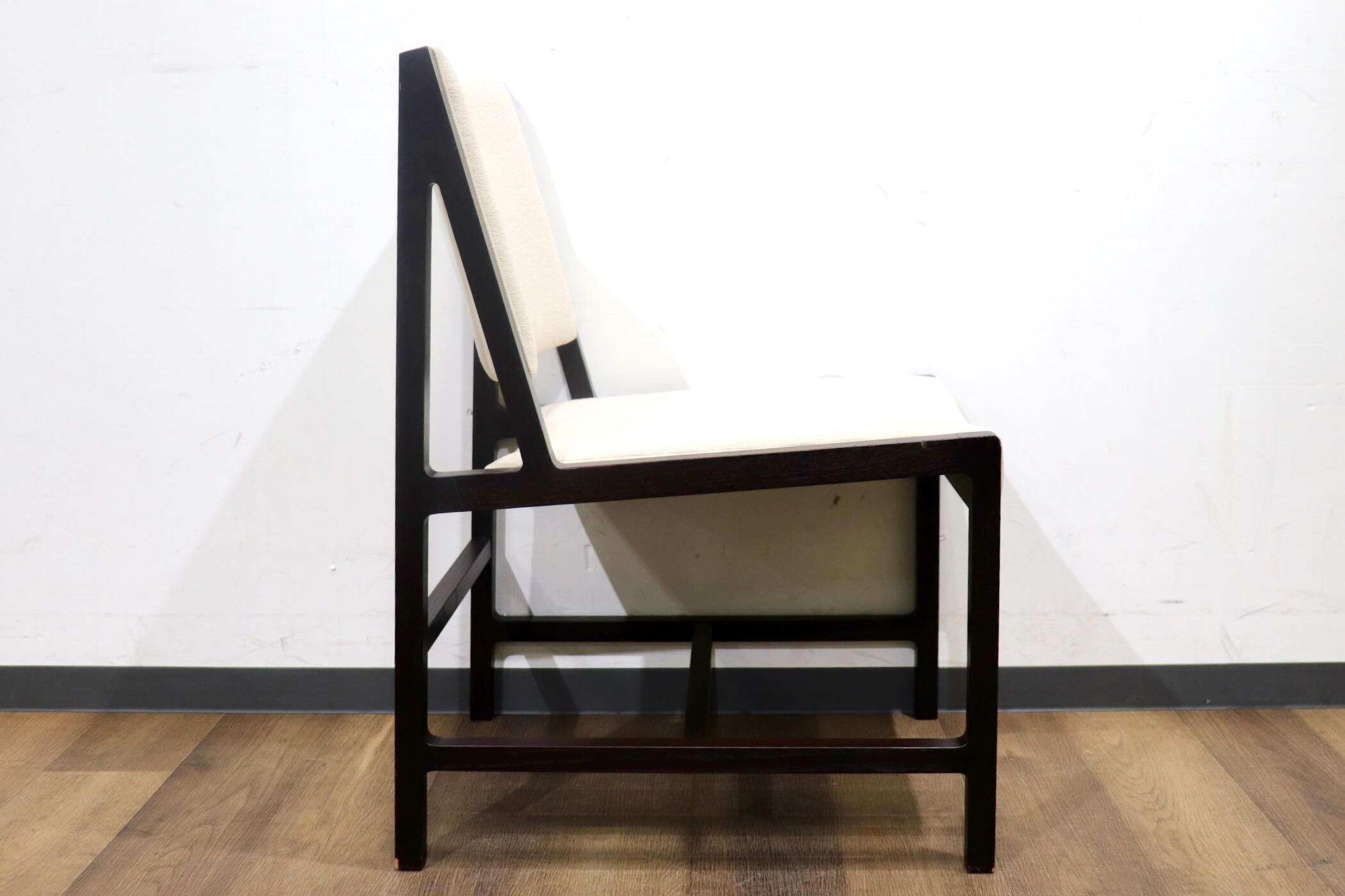 GMHN292D○ROCKSTONE / ロックストーン PM135 BOWSEN サイドチェア ダイニングチェア 椅子 ファブリック アッシュ材 定価 約8.3万 展示品