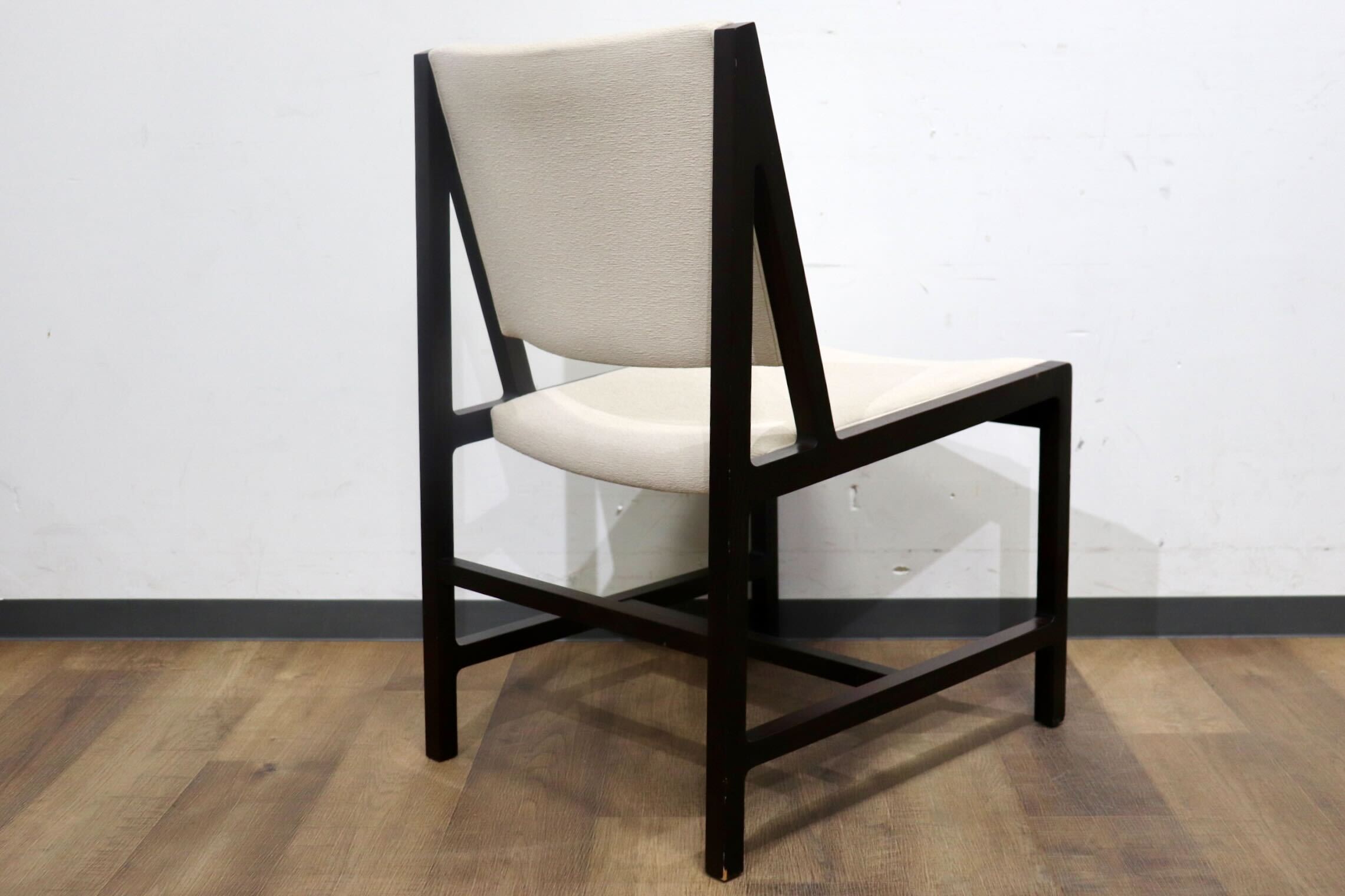 GMHN292D○ROCKSTONE / ロックストーン PM135 BOWSEN サイドチェア ダイニングチェア 椅子 ファブリック アッシュ材 定価 約8.3万 展示品