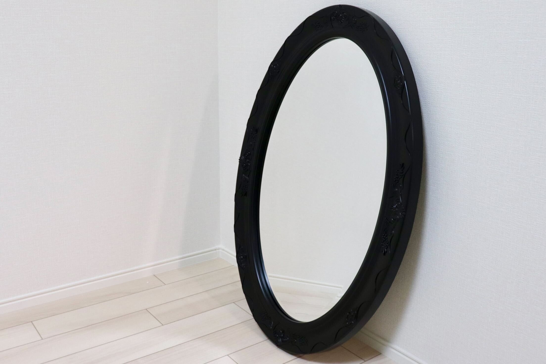 GMIK745O○ウォールミラー 壁掛け鏡 姿見 壁掛ミラー全身鏡 立て掛けミラー 鏡 クラシック調