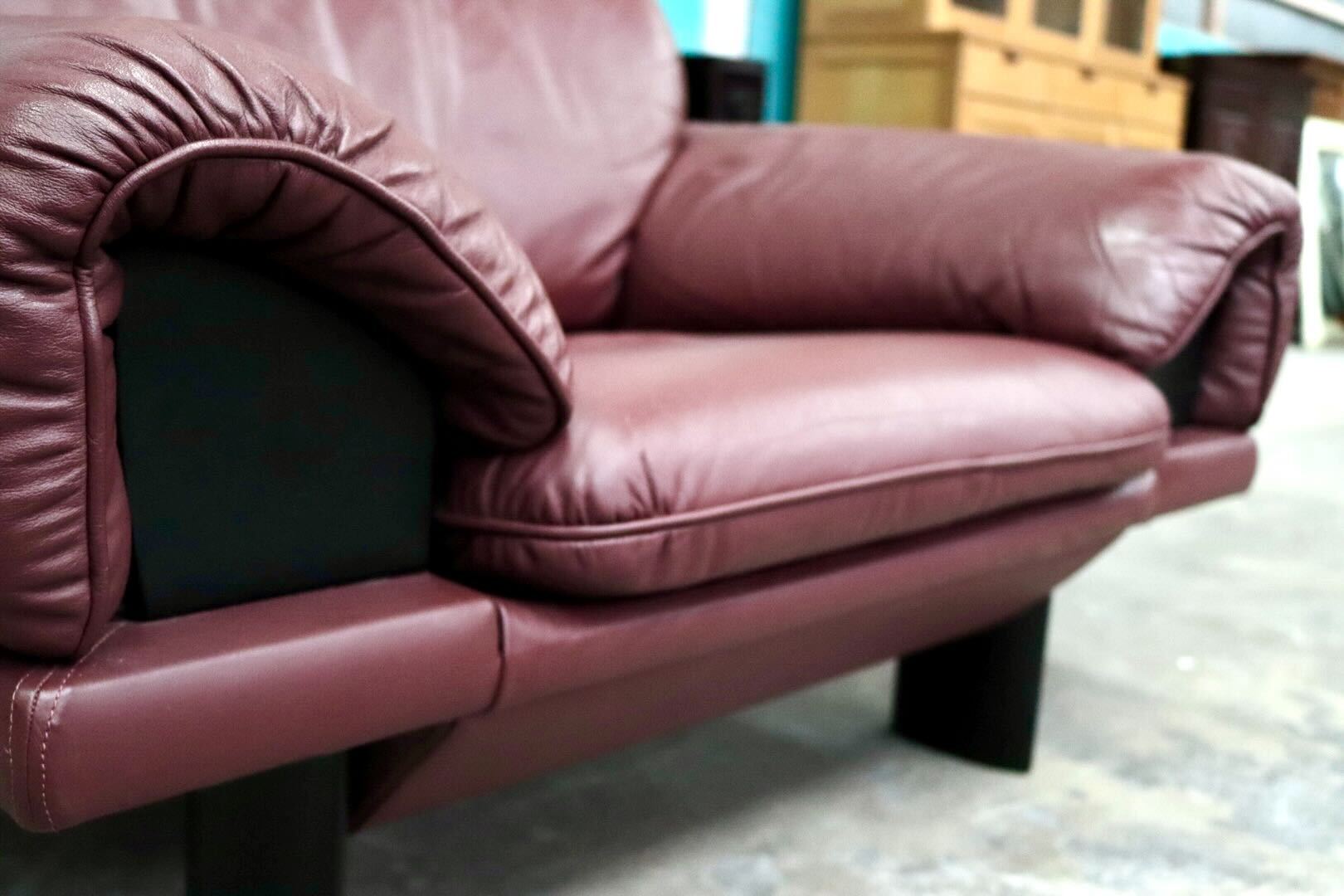 GMIS512A○モリシゲ / MORISHIGE シングルソファ 1人掛けソファ アームチェア 椅子 本革 IDC大塚家具 応接 モダン 国産家具