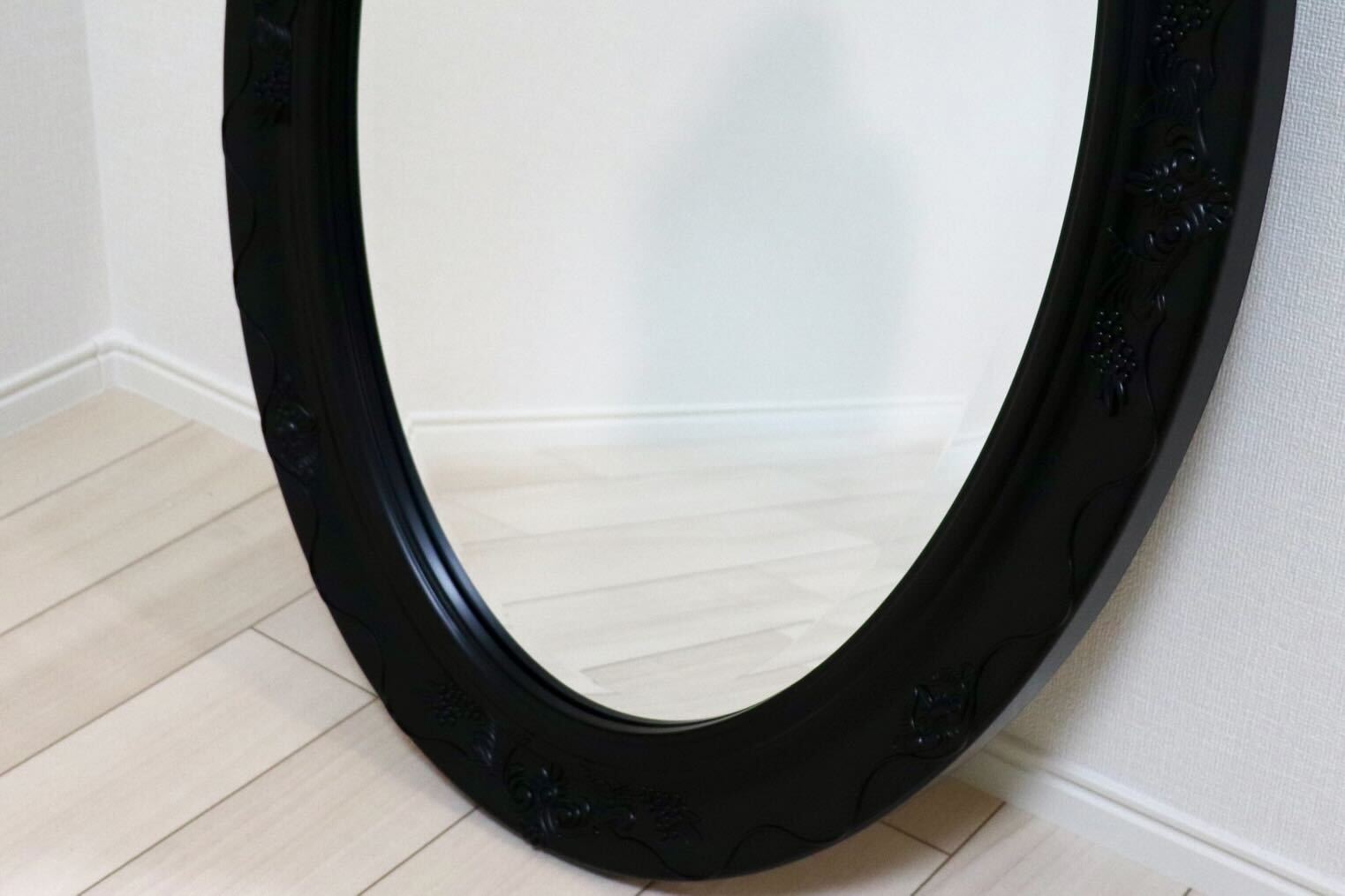 GMIK745O○ウォールミラー 壁掛け鏡 姿見 壁掛ミラー全身鏡 立て掛けミラー 鏡 クラシック調