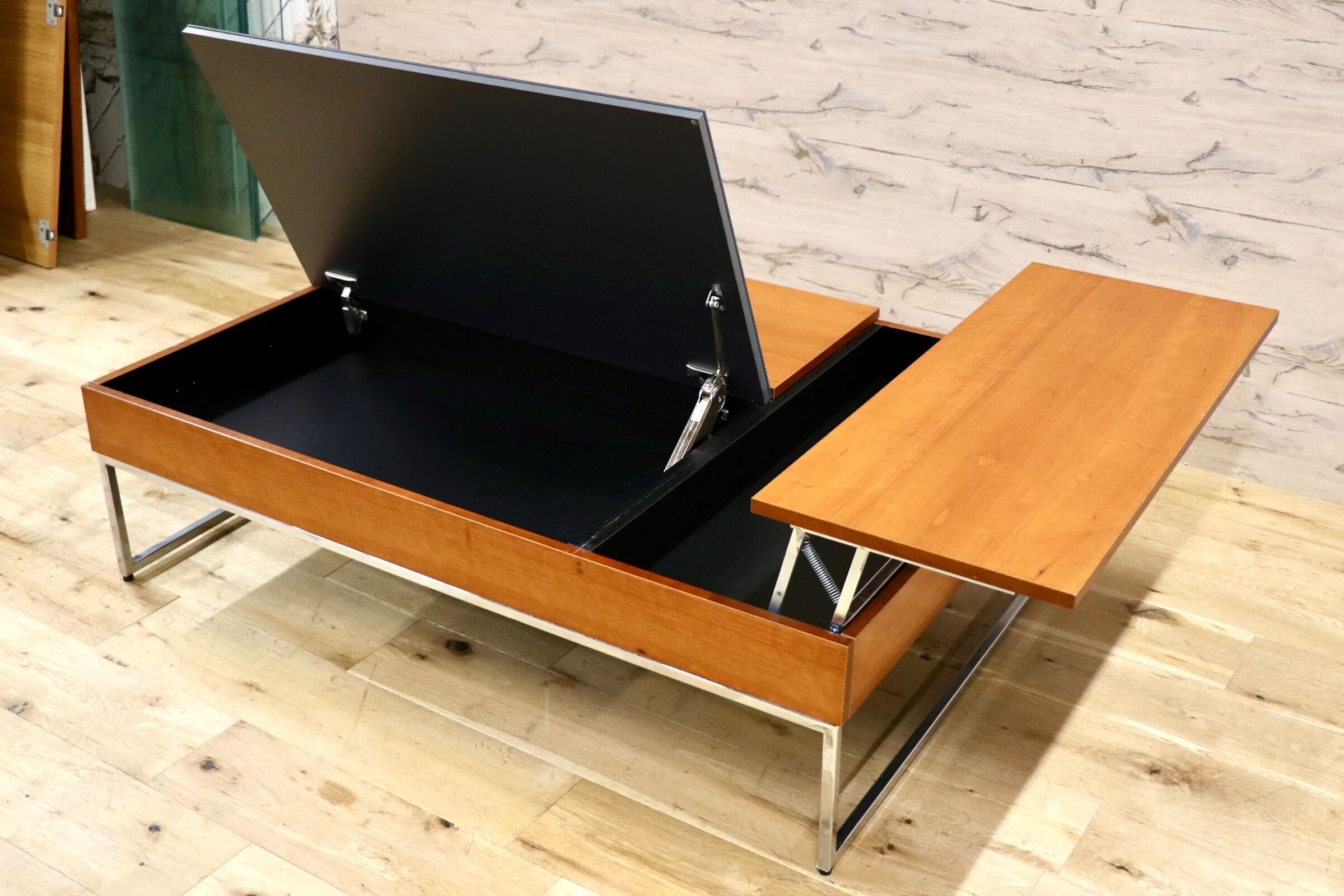 GMIK258○BoConcept / ボーコンセプト Chiva シーバ コーヒーテーブル 収納付 ウォールナット 北欧スタイル デンマーク モダン