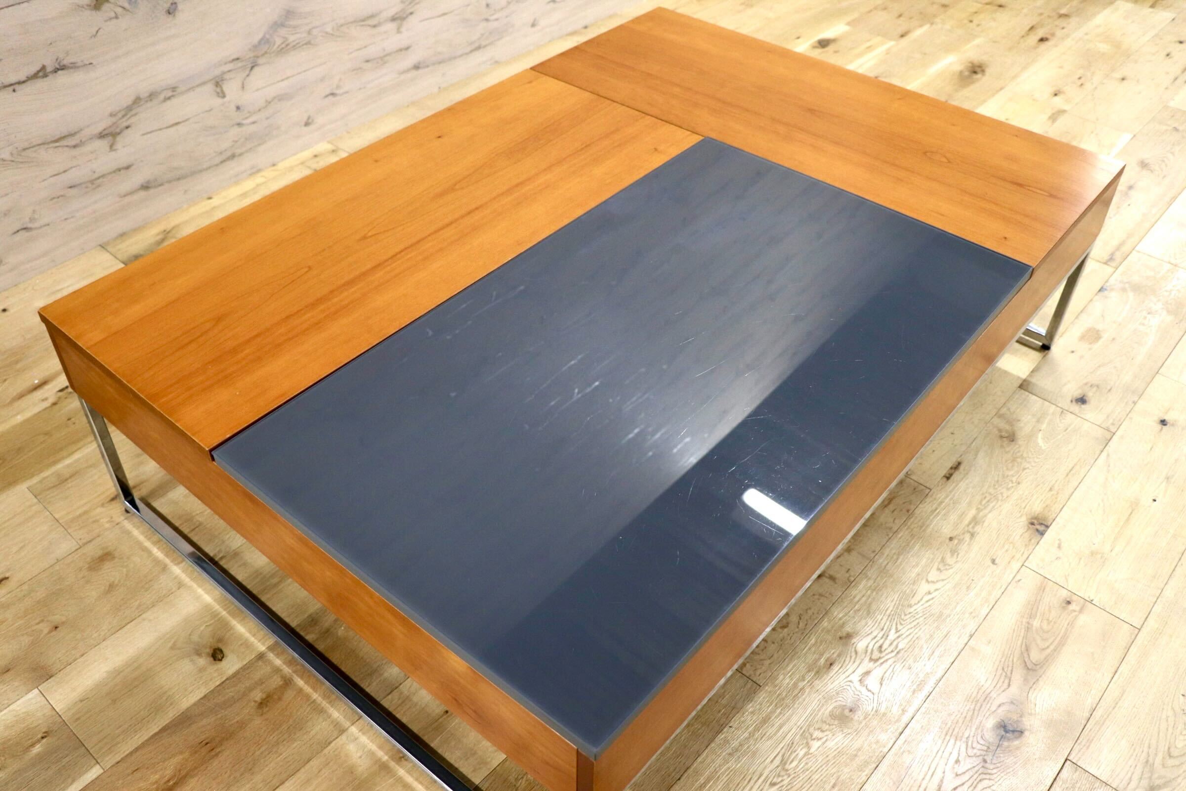 GMIK258○BoConcept / ボーコンセプト Chiva シーバ コーヒーテーブル 収納付 ウォールナット 北欧スタイル デンマーク モダン