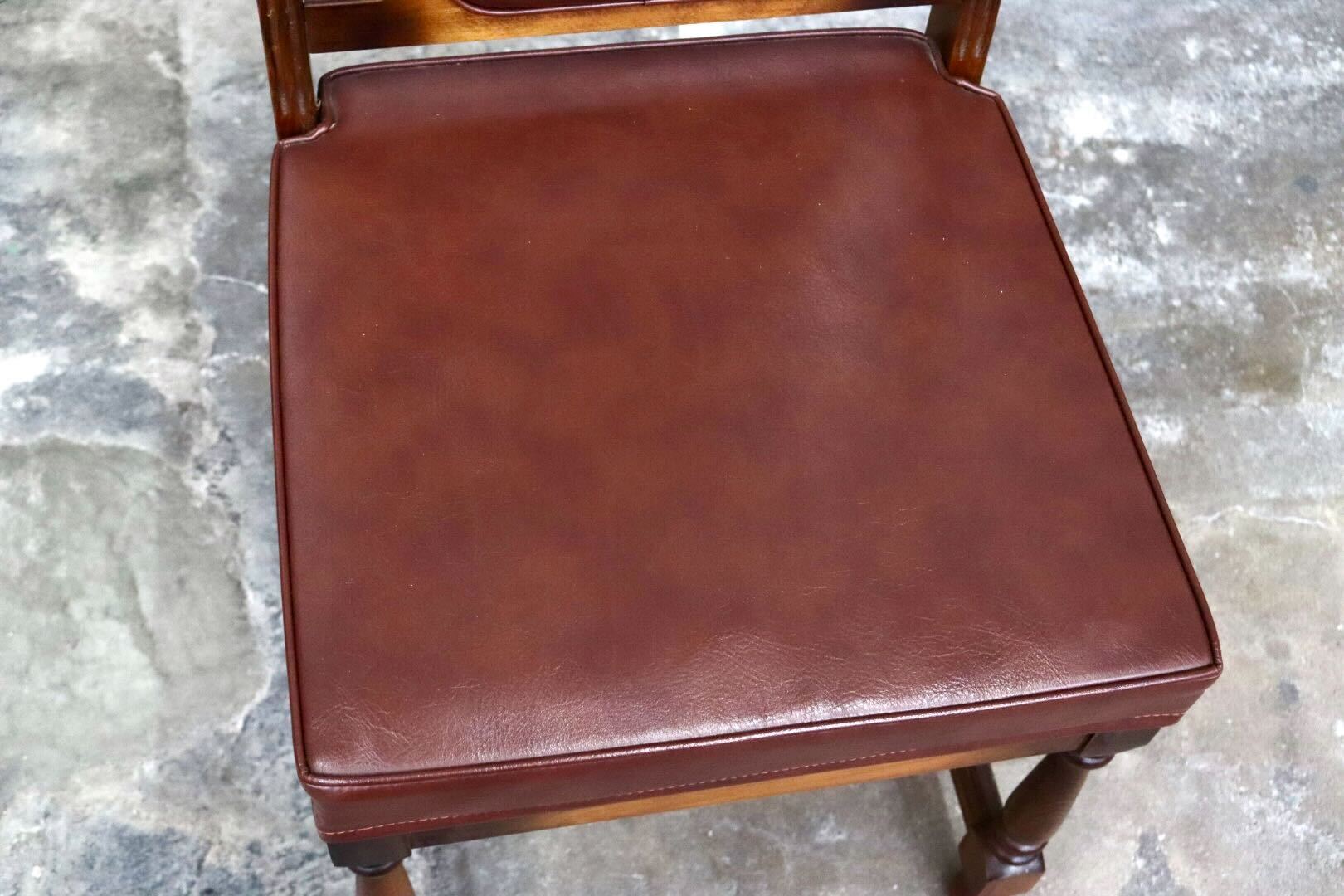 GMIS494A○karimoku / カリモク オールドカリモク ダイニングチェア アームレスチェア 椅子 ブナ材 レトロ クラシック ヴィンテージ