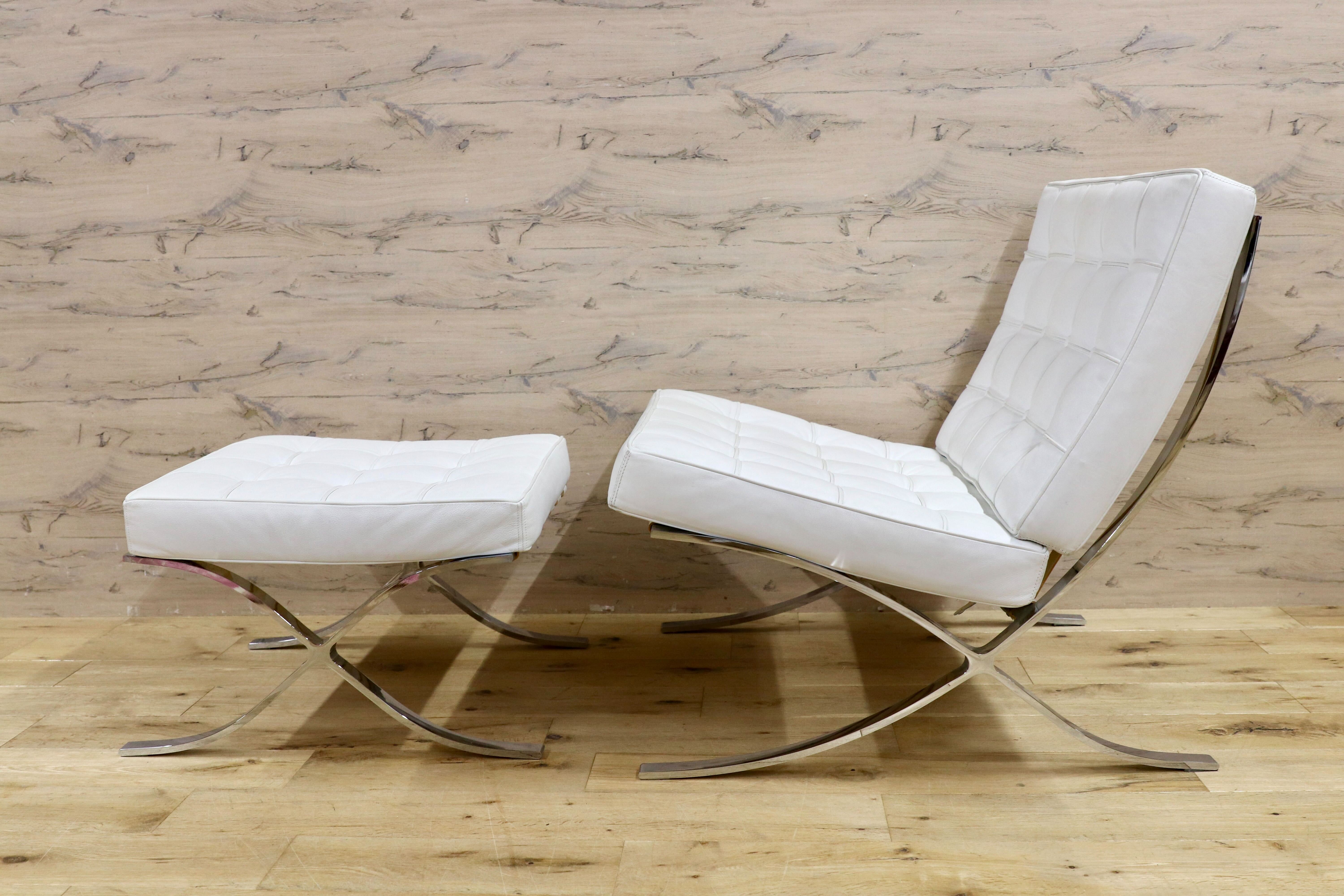 バルセロナチェア バルセロナチェア リプロダクト アイボリー knoll