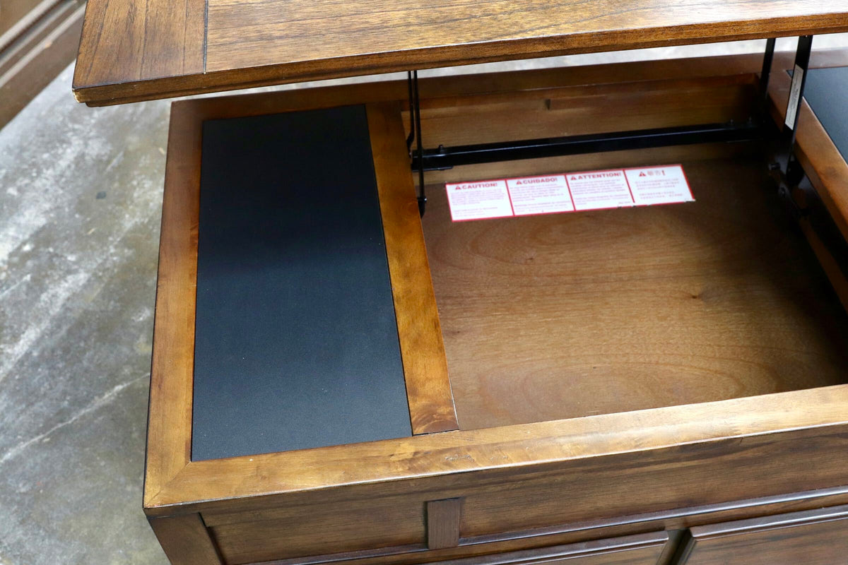 GMJK338○Ashley Furniture / アシュレイ Gately ゲイトリー リフトトップ リビングテーブル コーヒーテーブル センターテーブル 収納