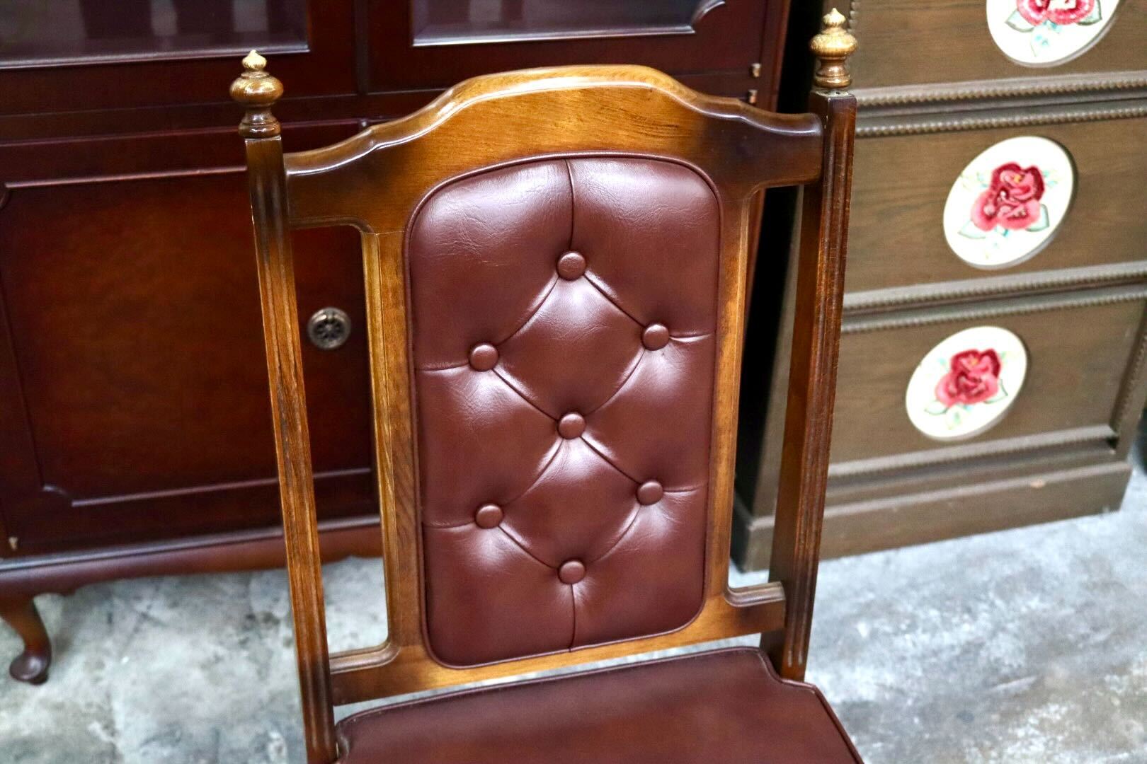 GMIS494B○karimoku / カリモク オールドカリモク ダイニングチェア アームレスチェア 椅子 ブナ材 レトロ クラシック ヴィンテージ