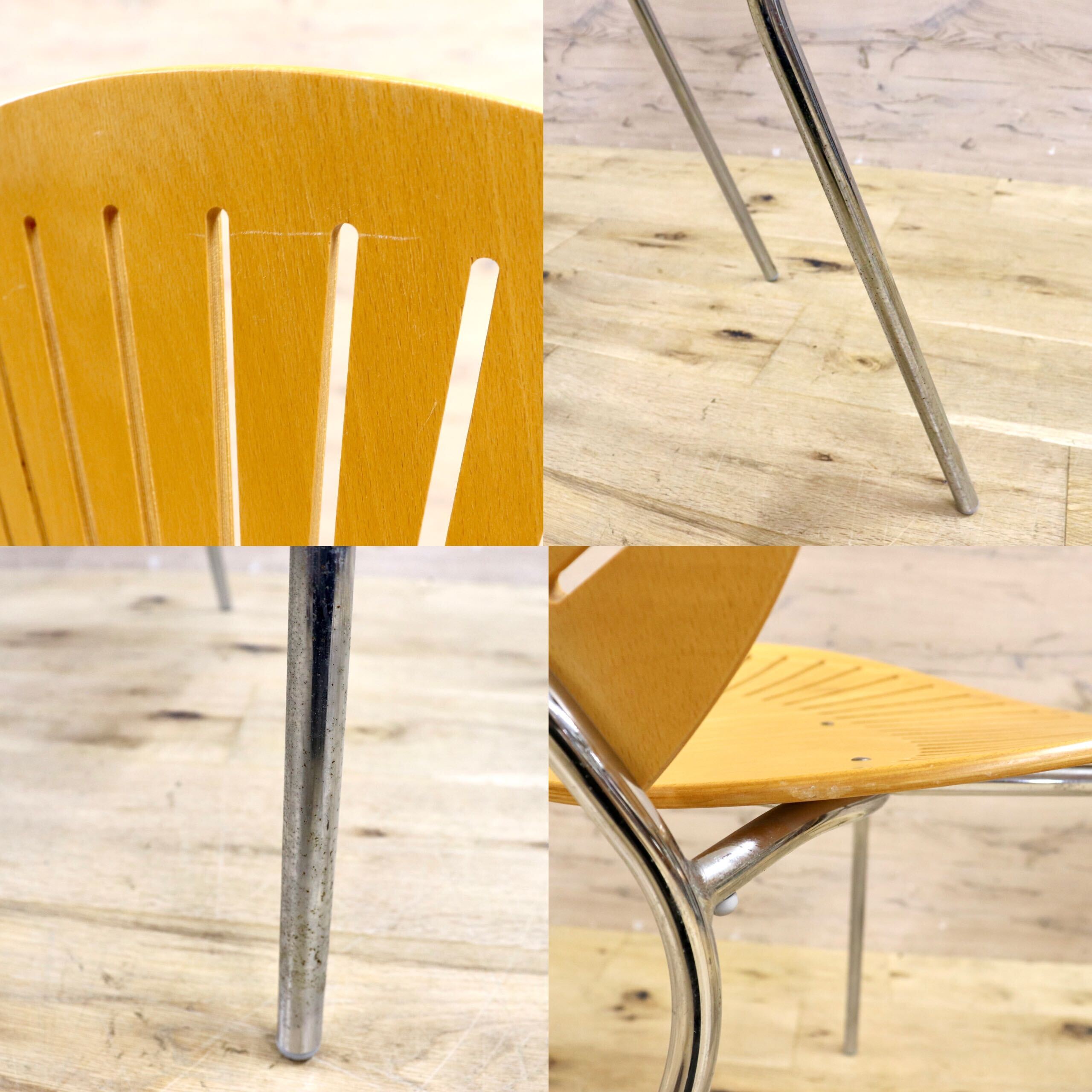 GMIS183○Fredericia / フレデリシア Trinidad Chair トリニダードチェア スタッキング 2脚セット Nanna Ditzel モダン 北欧 定価約25万