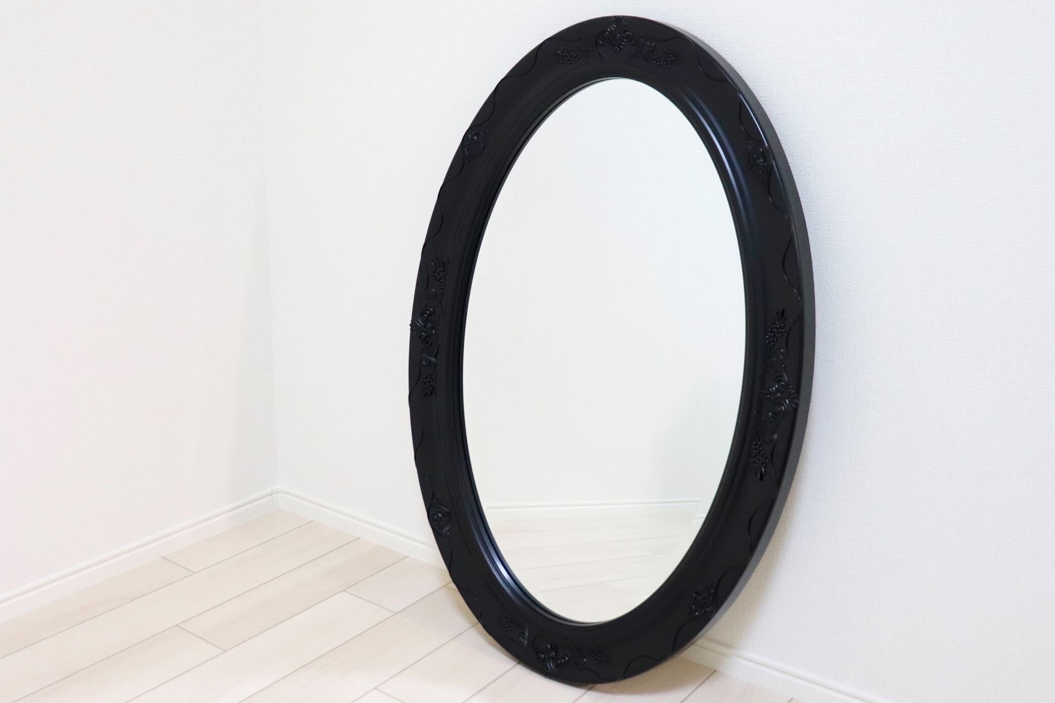 GMIK745U○ウォールミラー 壁掛け鏡 姿見 壁掛けミラー 全身鏡 立て掛けミラー 鏡 クラシック調